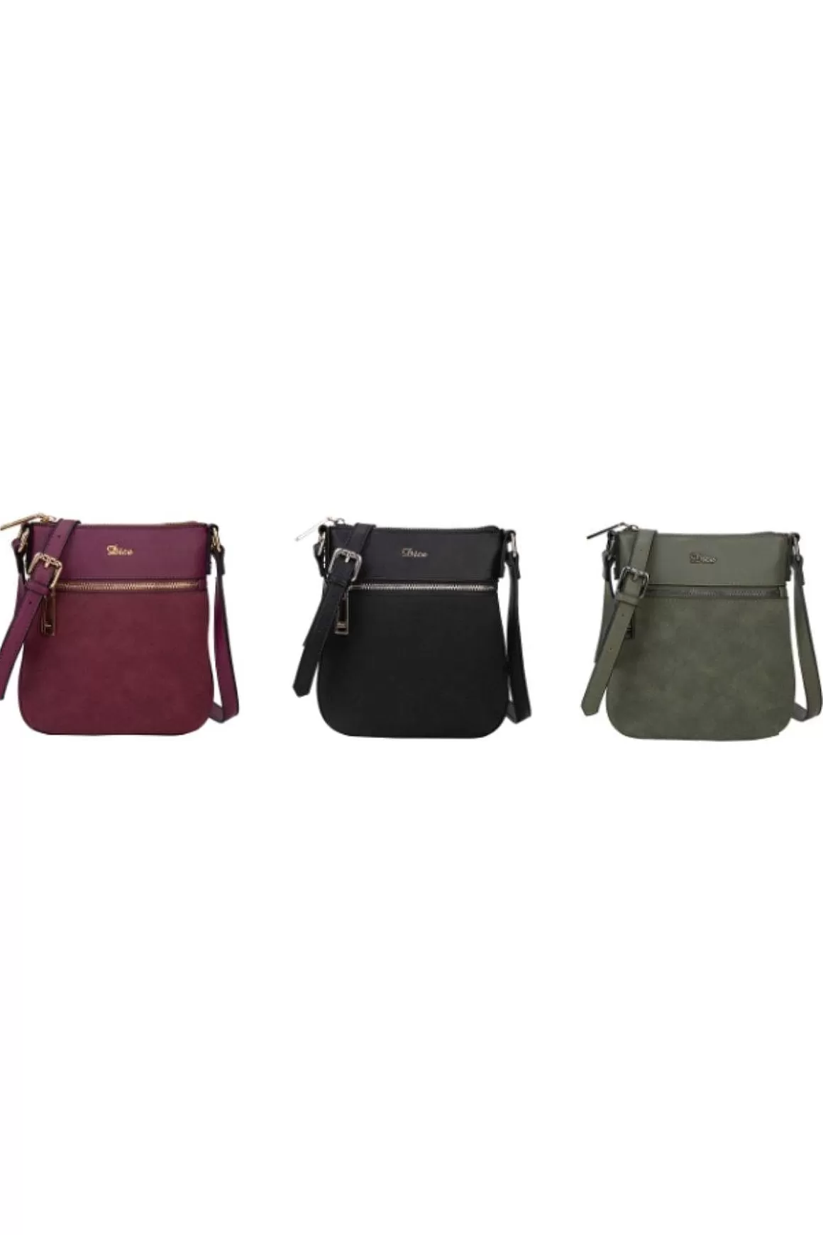 Dice Faye Crossbody Bag In Plum New