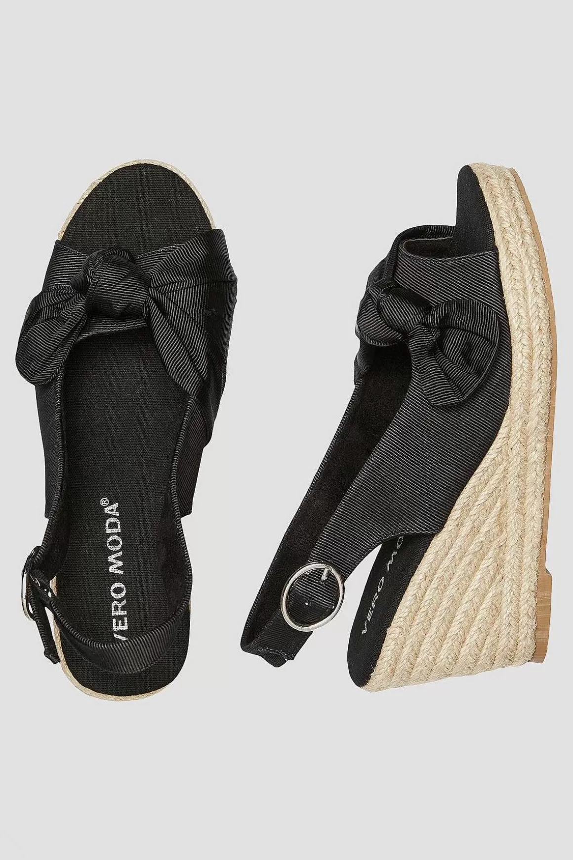 Vero Moda Felia Wedge Espadrille In Black Online