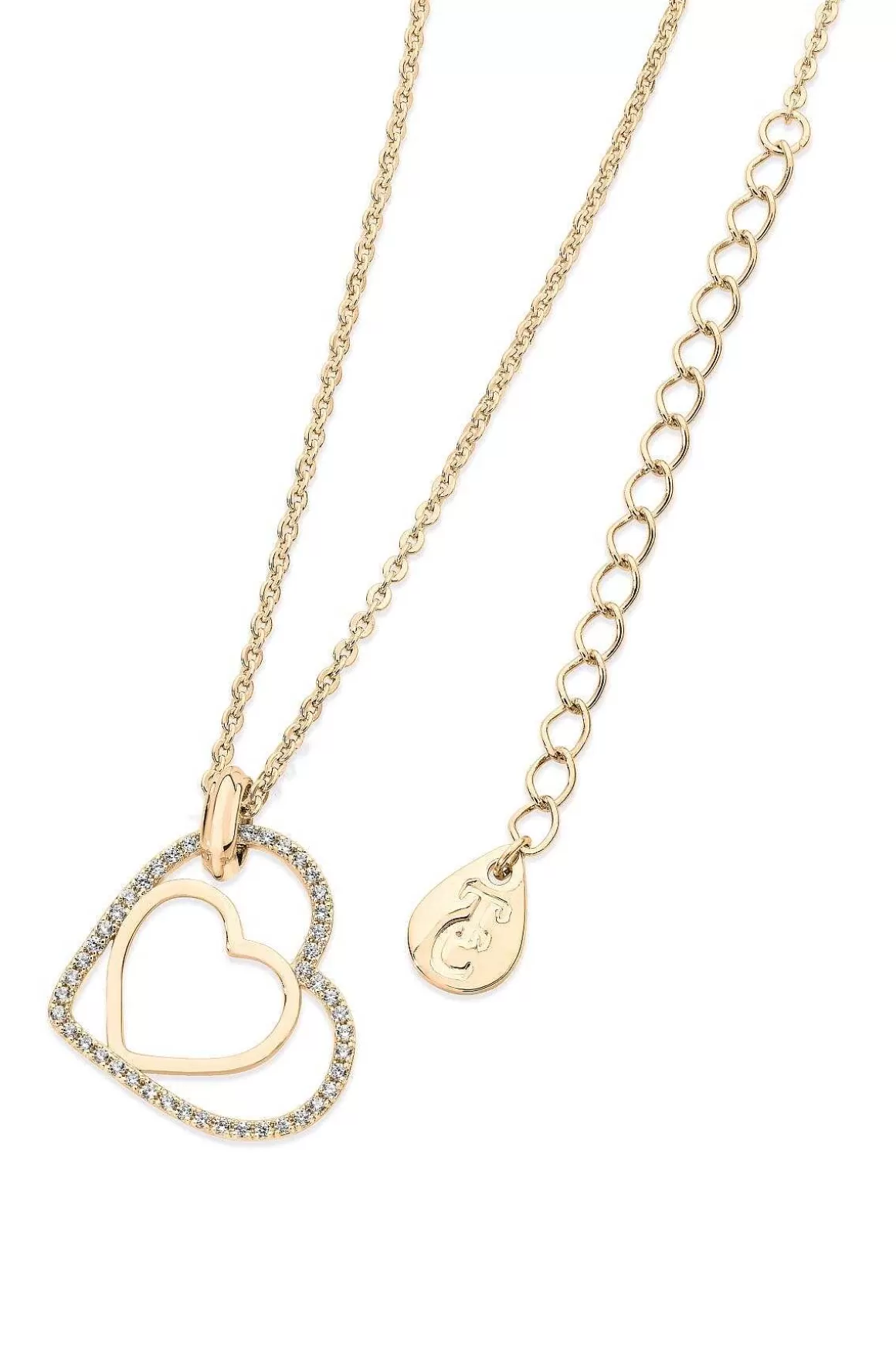 Tipperary Crystal Jewellery Floating Heart Pendant Online