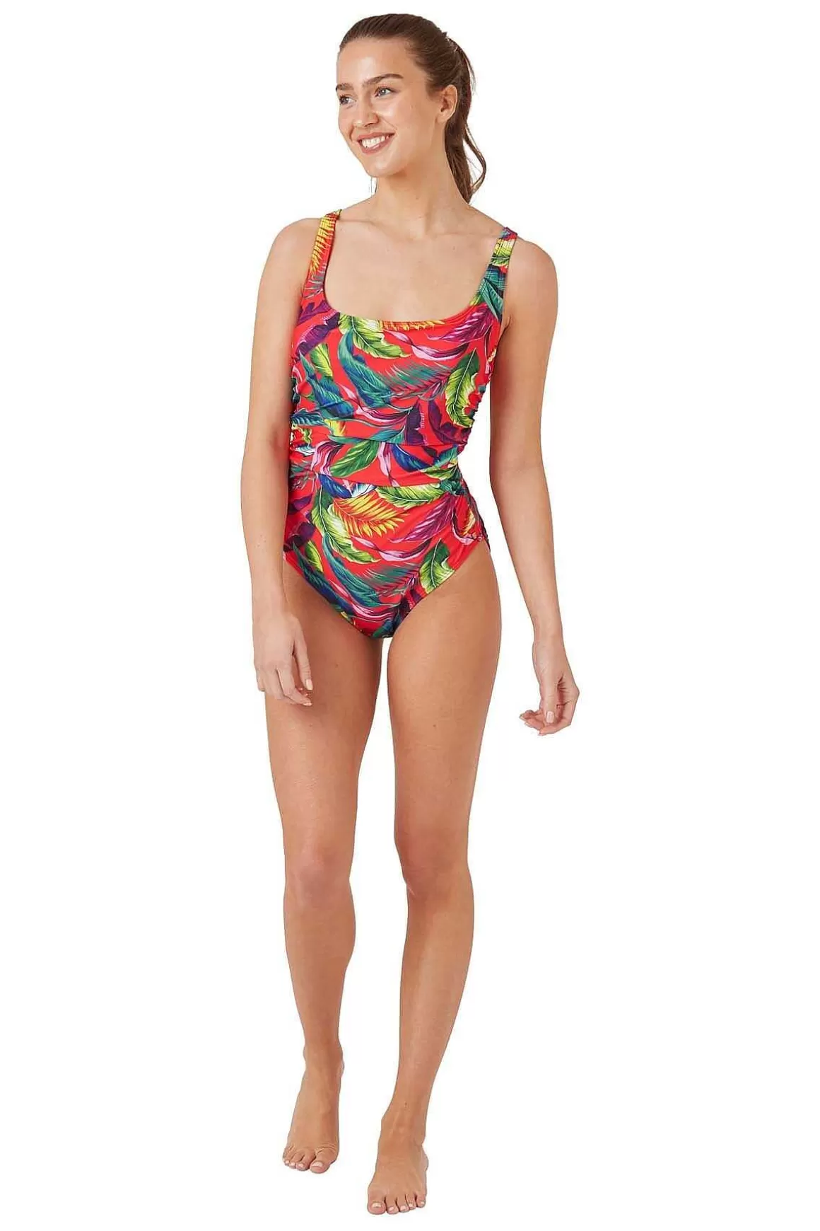 Oyster Bay Floral Swimsuit Best