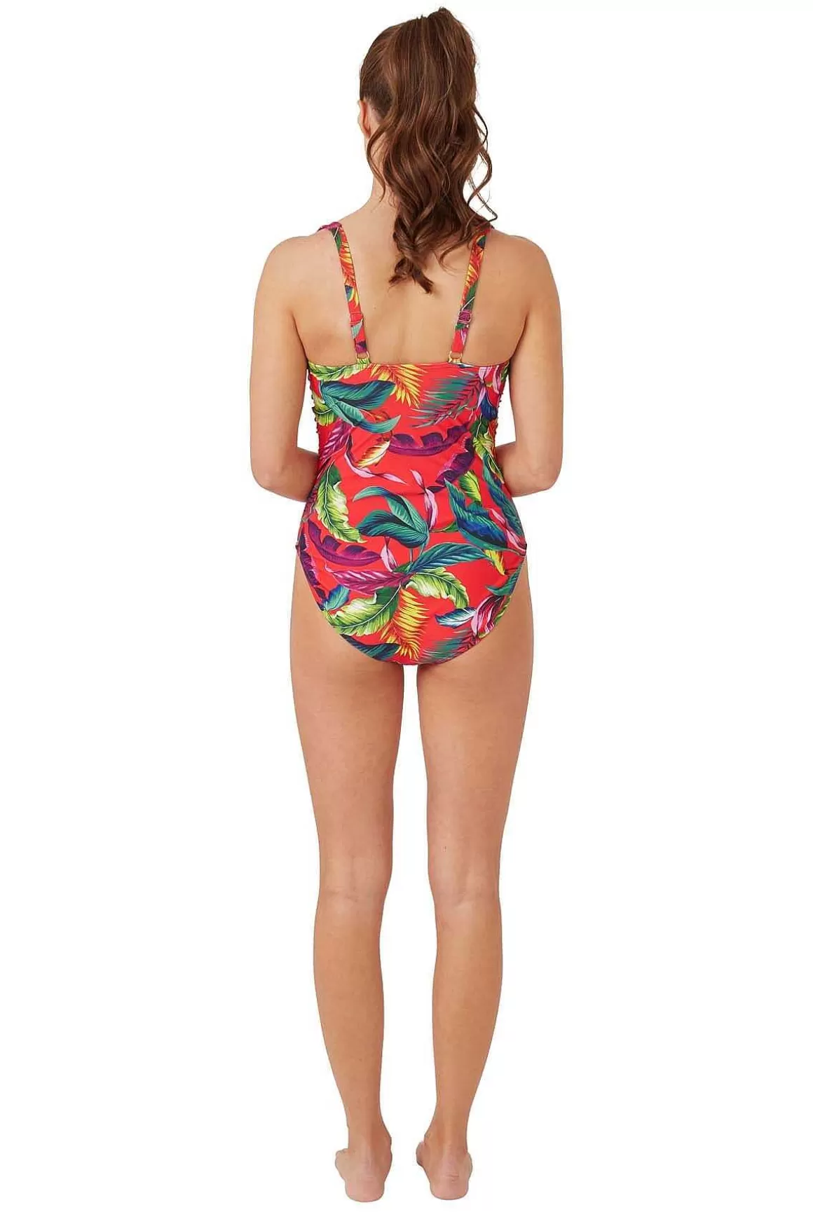 Oyster Bay Floral Swimsuit Best