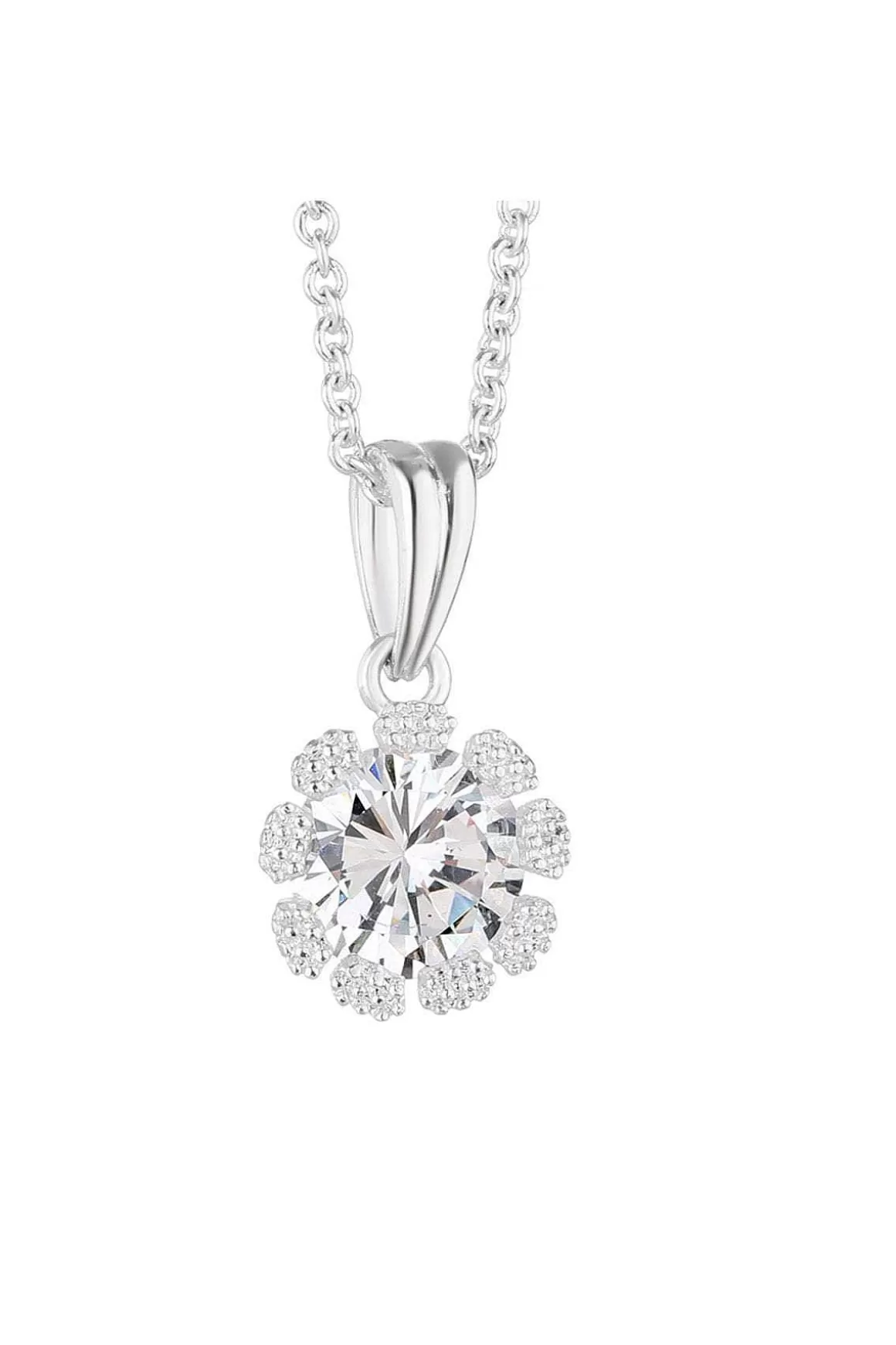 Newbridge Silverware Jewellery Flower Pendant Clearance