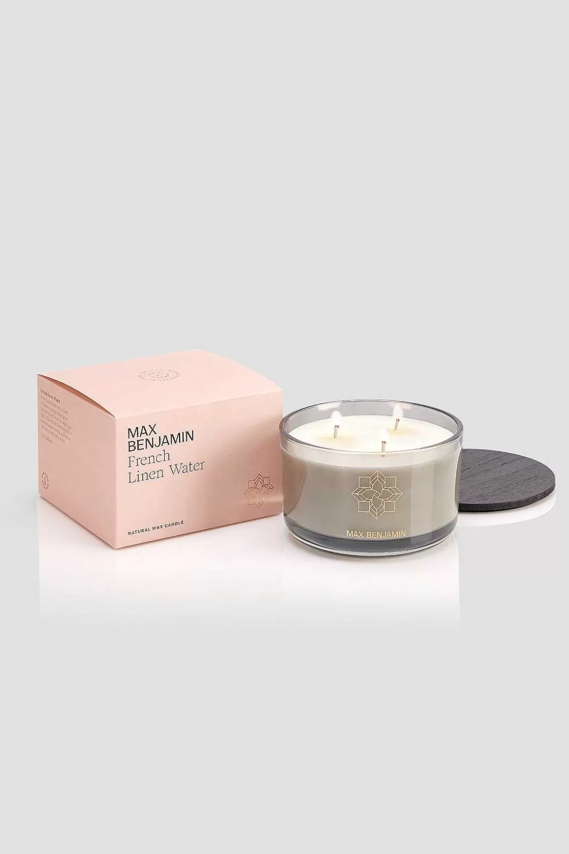 Max Benjamin French Linen 3 Wick Luxury Candle Cheap