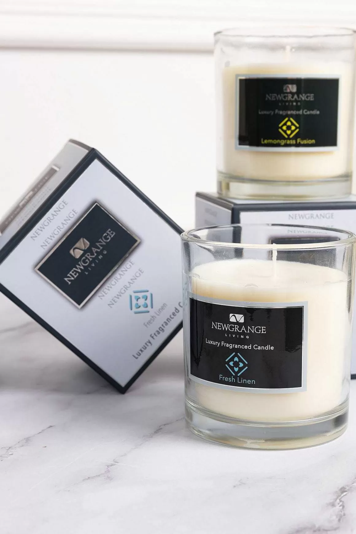 Newgrange Living Fresh Linen Fragranced Candle Sale