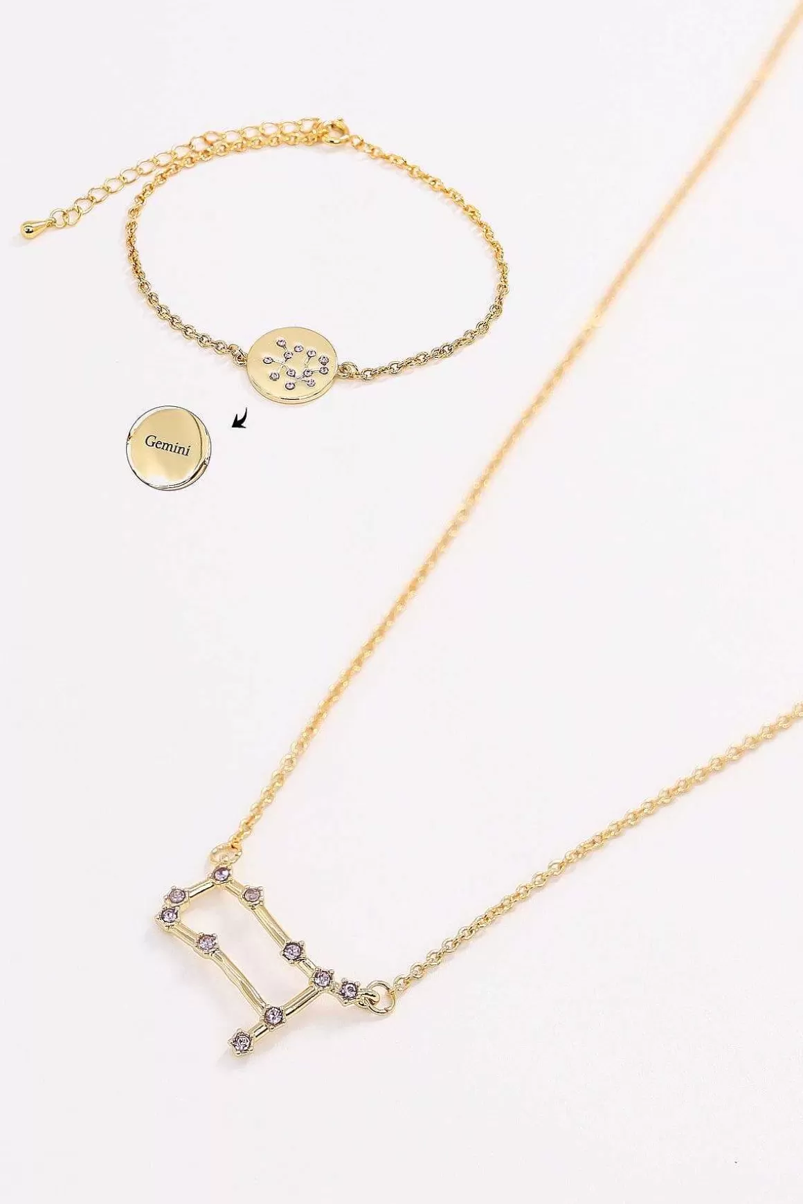 Cherish Gemini Necklace Discount