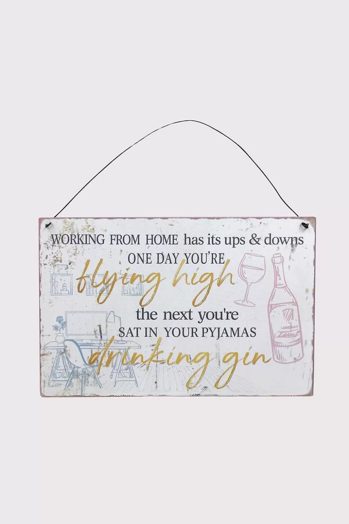 Carraig Donn HOME Gin Plaque Fashion