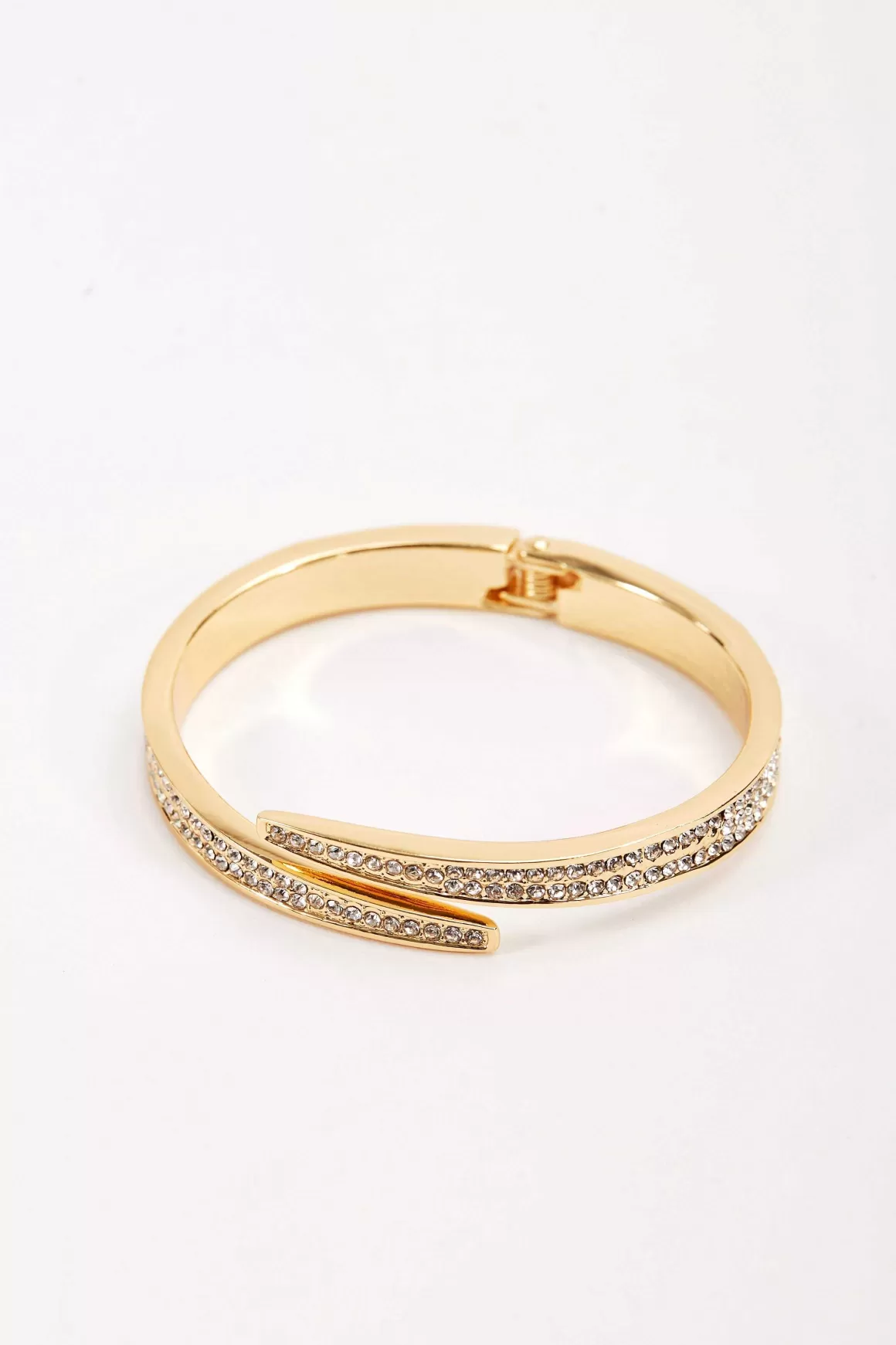 Soul Jewellery Gold Hinge Diamante Bangle Best