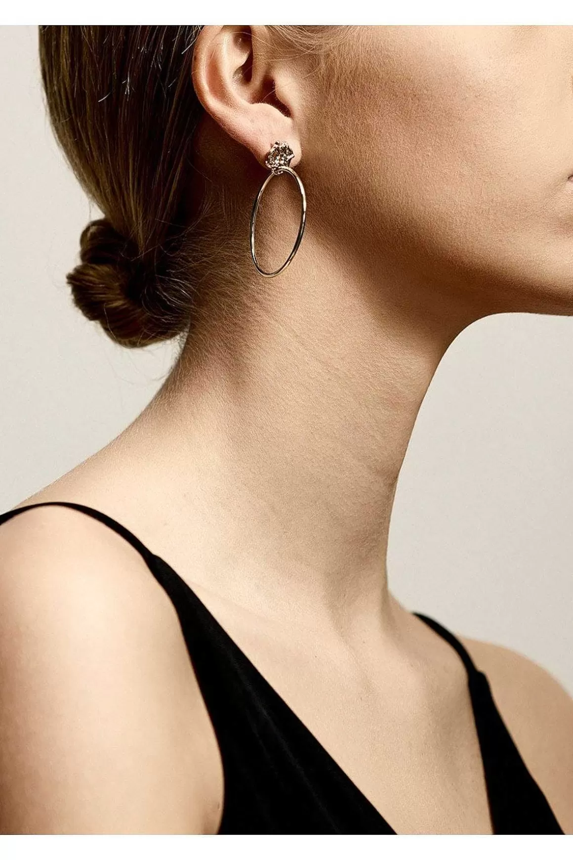 Pilgrim Gold Plated Hoop Earrings Hot