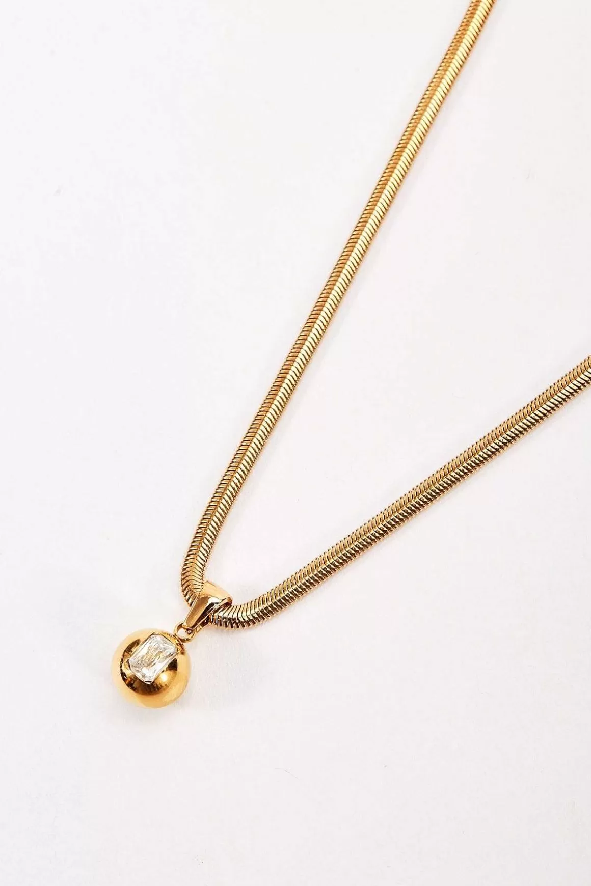 Joularie Gold Tone Pendant Necklace Best Sale