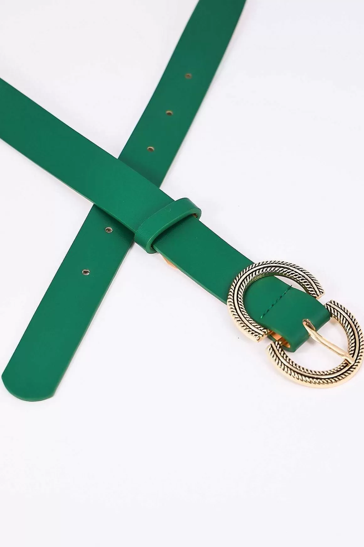 SOUL Accessories Green Half Circle Belt In M/L Best