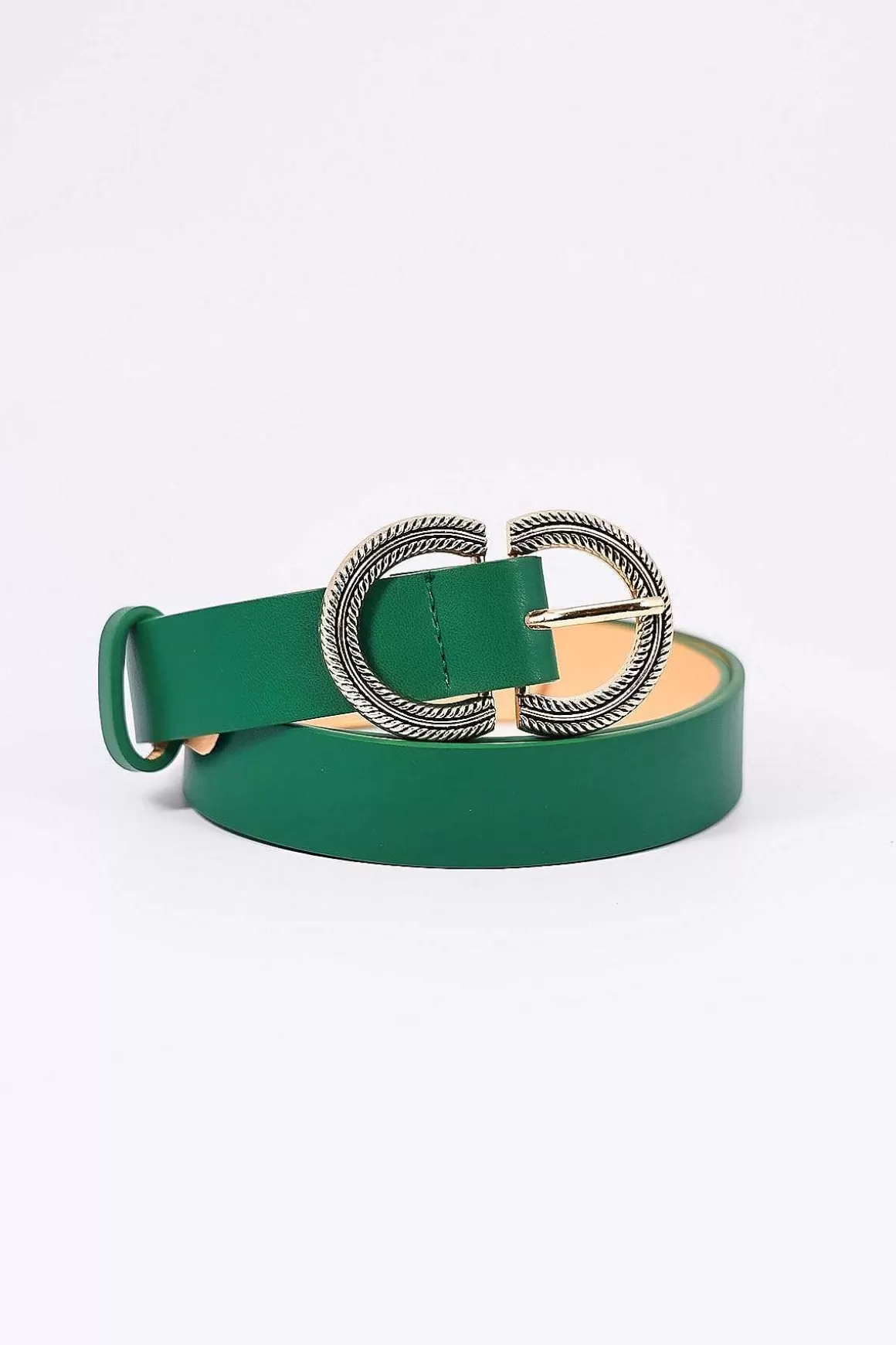 SOUL Accessories Green Half Circle Belt In M/L Best