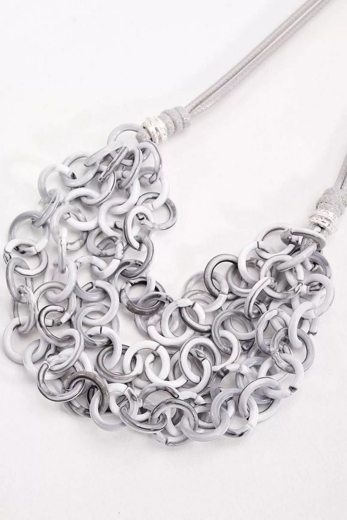 Soul Jewellery Grey Loop Chain Necklace Fashion