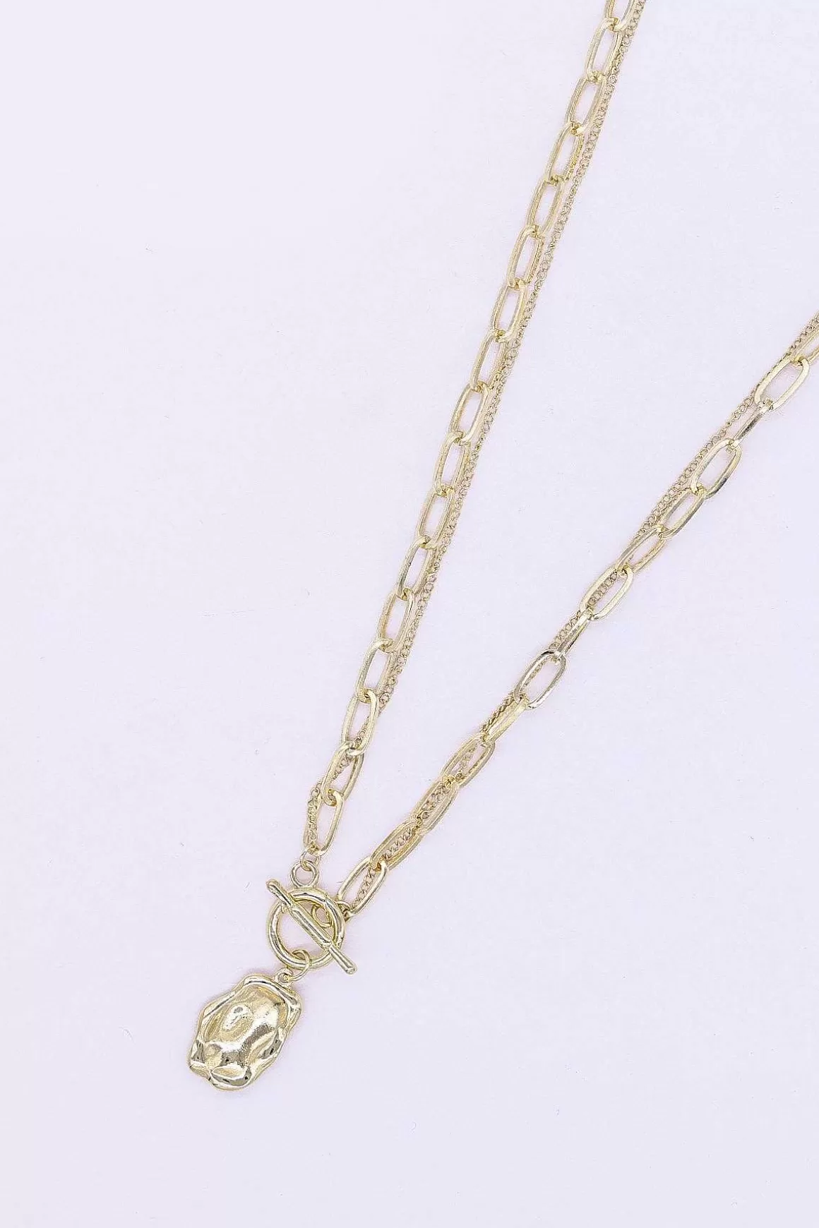 Joularie Hammered Pendant In Gold Best