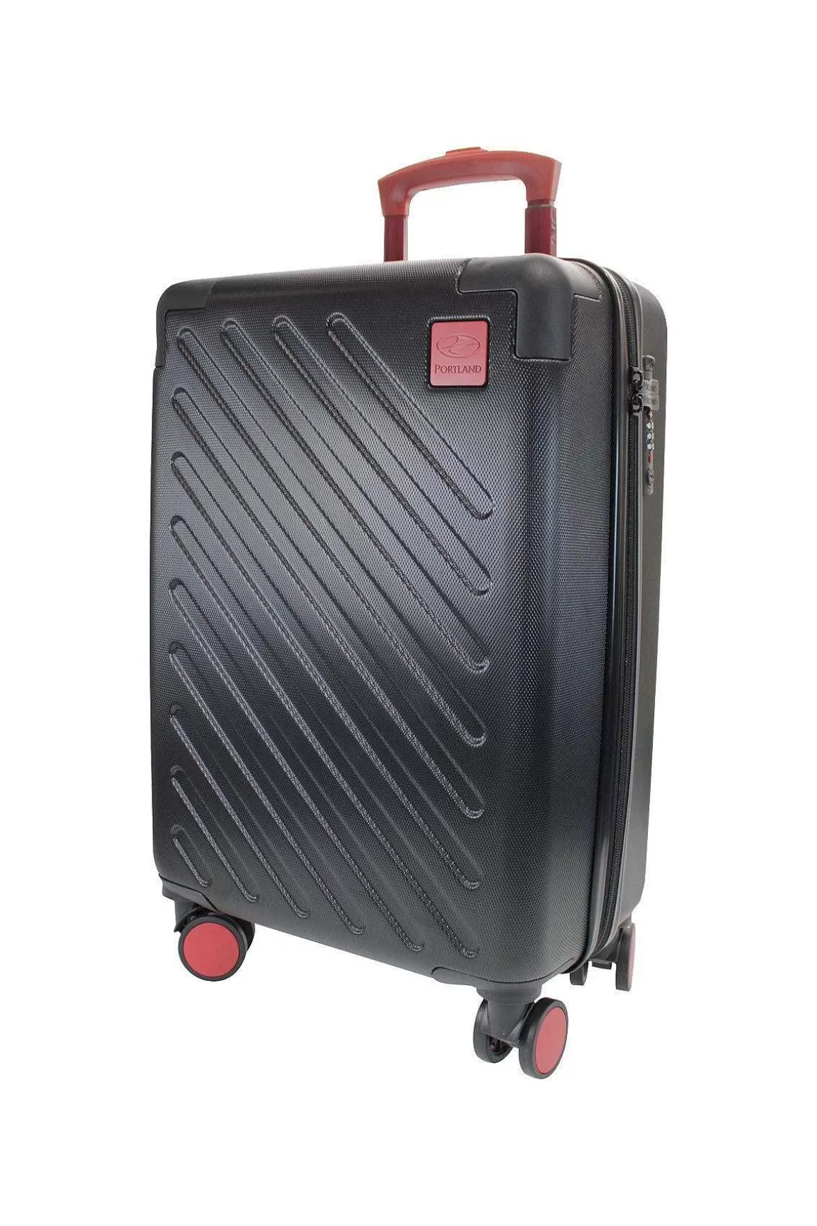 Portland Hard-Shell Suitcase In Black Discount