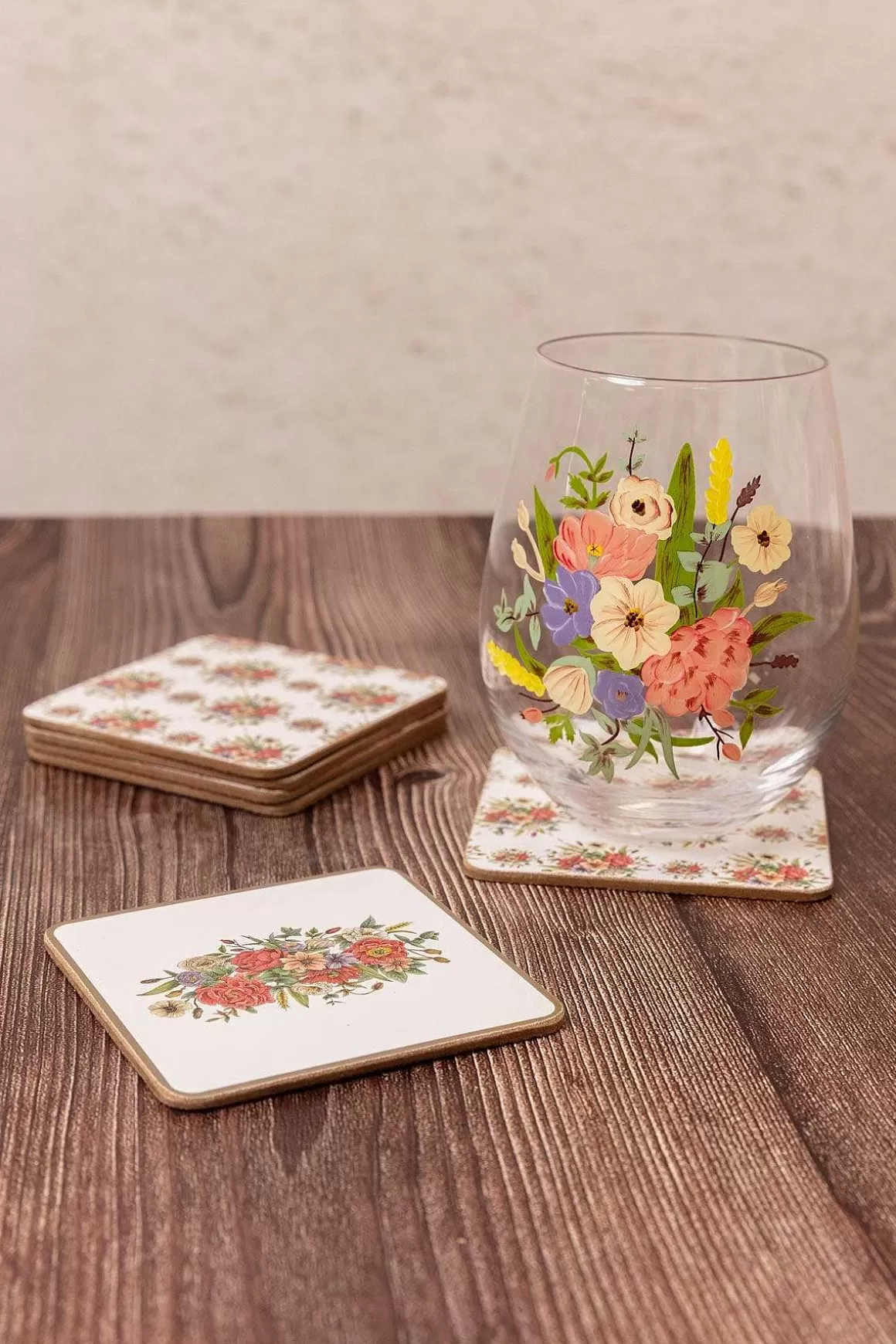 Heritage Set Of 6 Coasters New