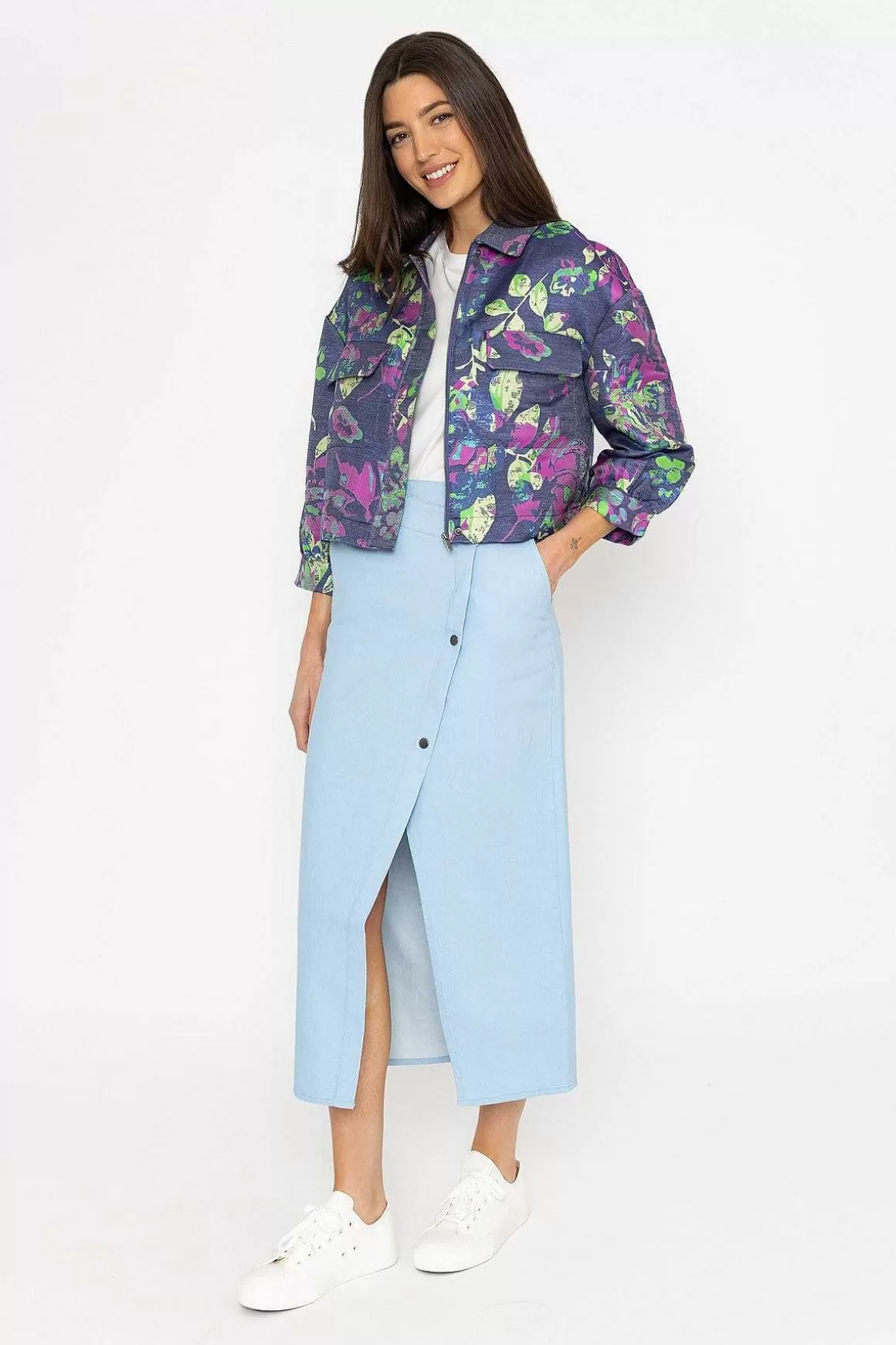 Cks Fashion Jaira Cropped Jacket Best Sale