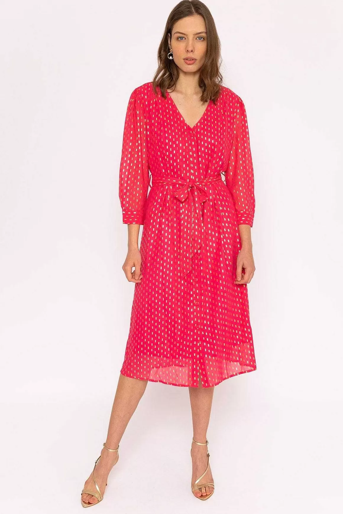 Rowen Avenue Jennifer Dress In Pink Store