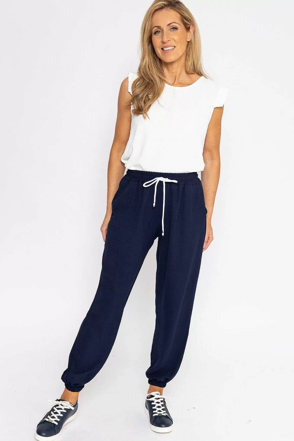 Pala D'oro Jogger Trousers In Navy Best