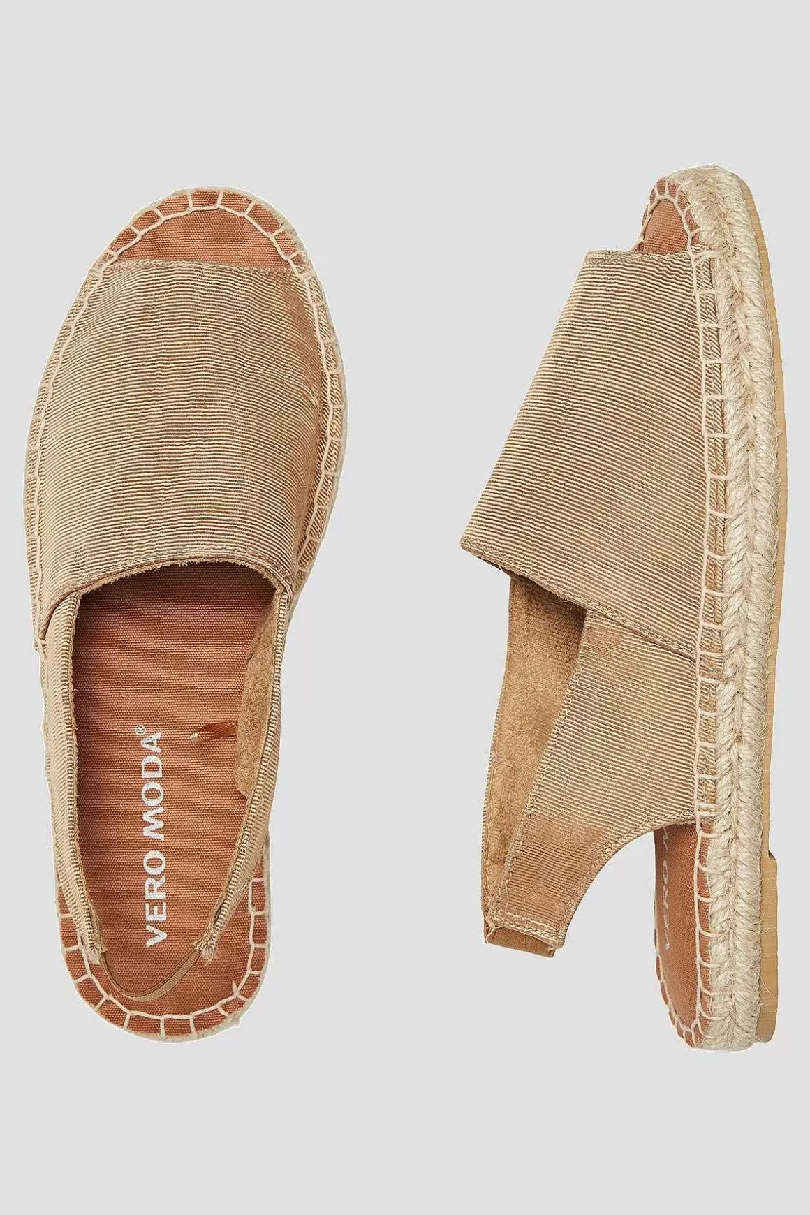 Vero Moda Kera Espadrille In Cognac Hot