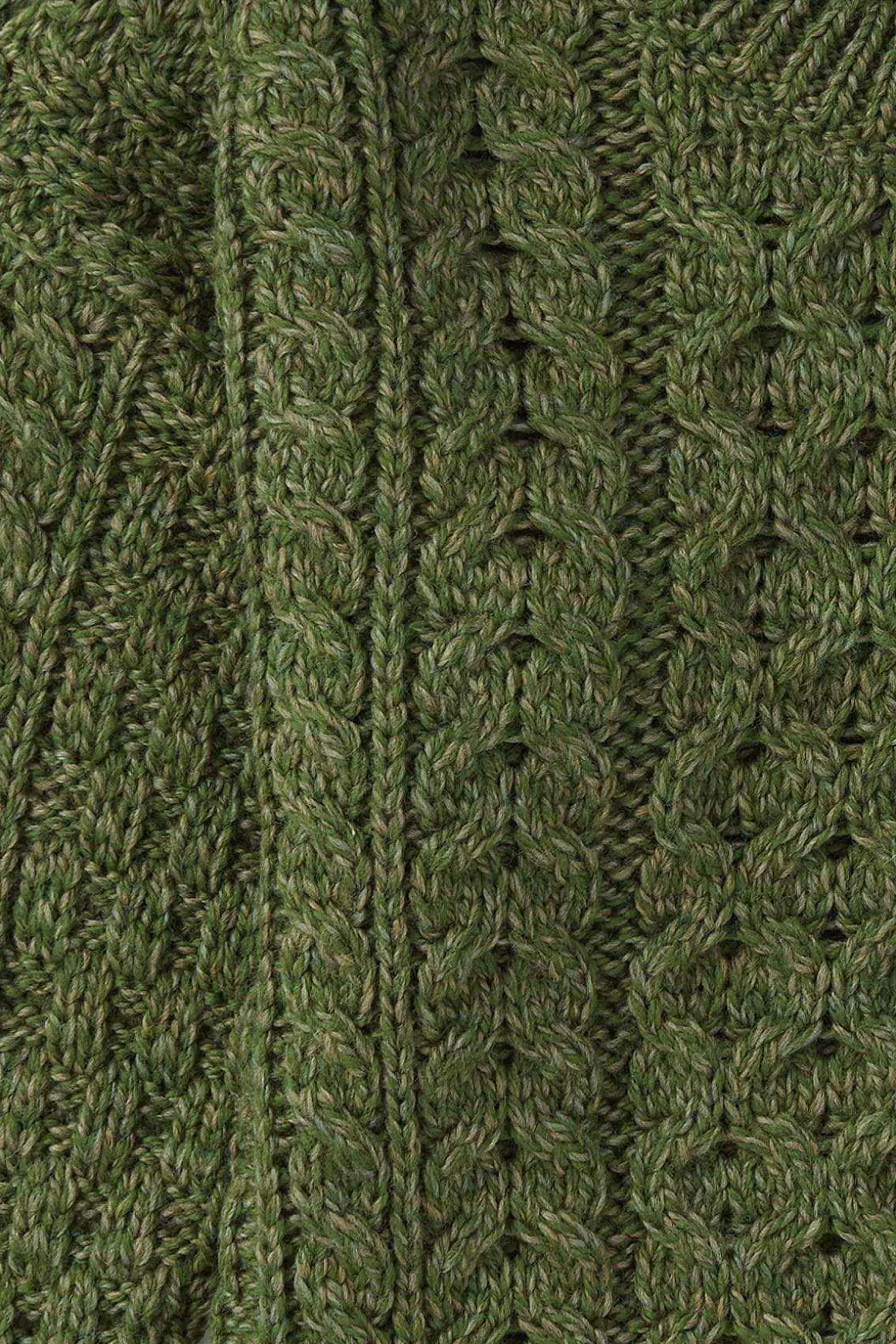 Aran Woollen Mills Kids Aran Jumper In Green Cheap