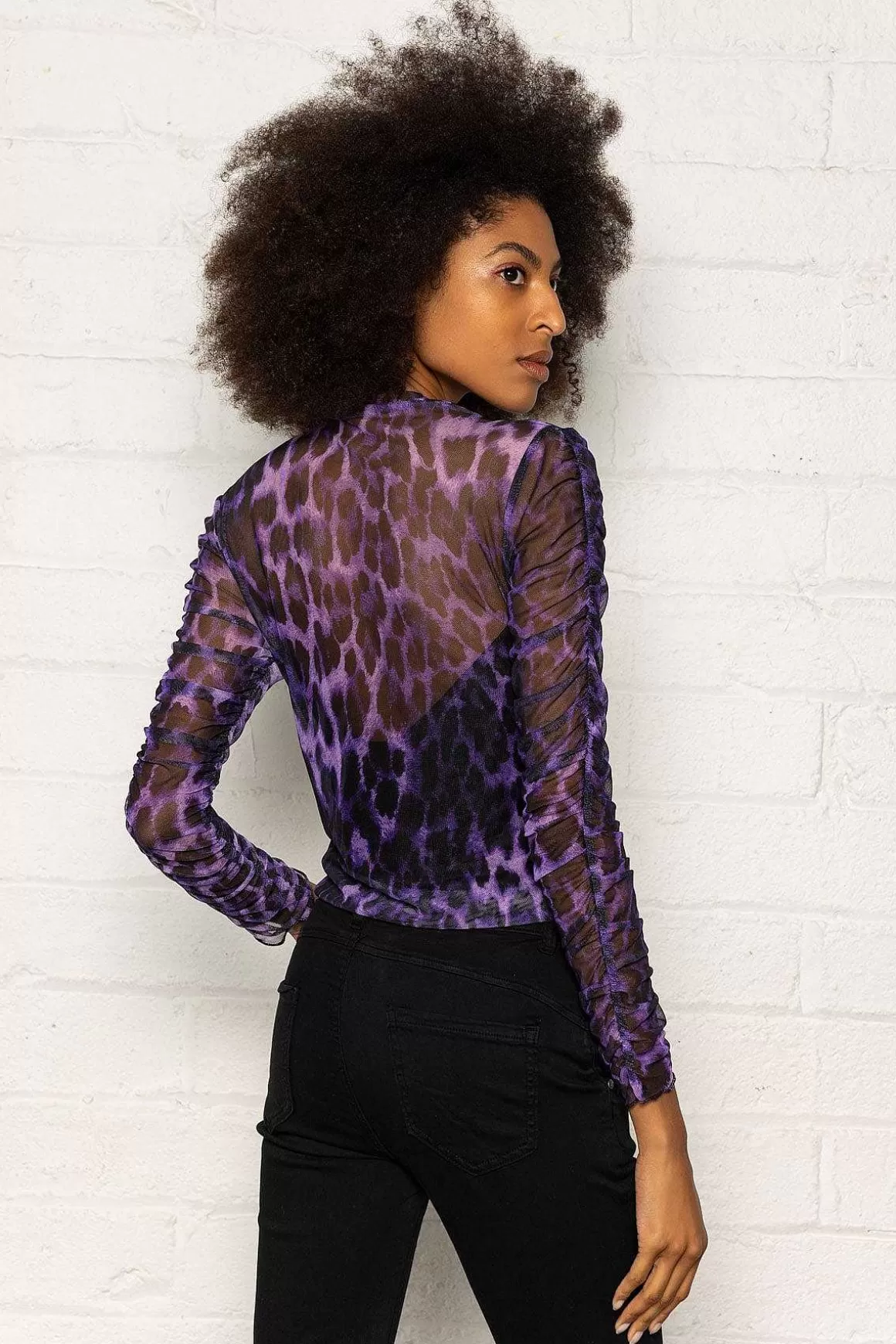 Pala D'oro Sport Kimora Top In Purple Best