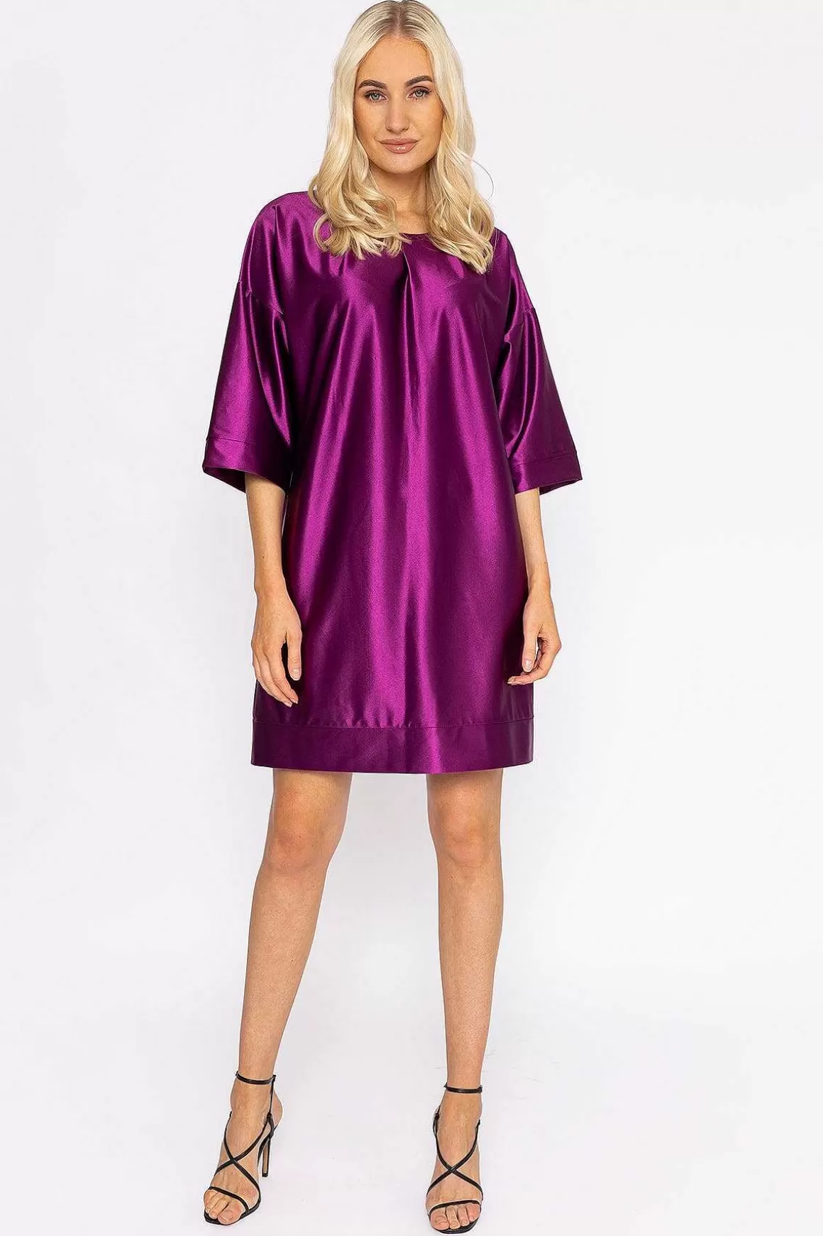 Pala D'oro Kristen Dress In Magenta New