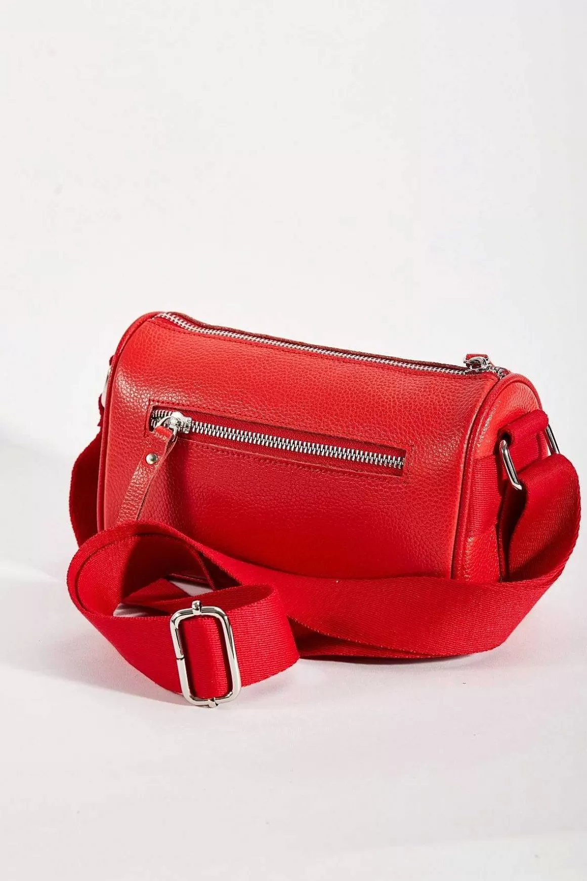 SOUL Accessories Leather Cross Body In Red Clearance