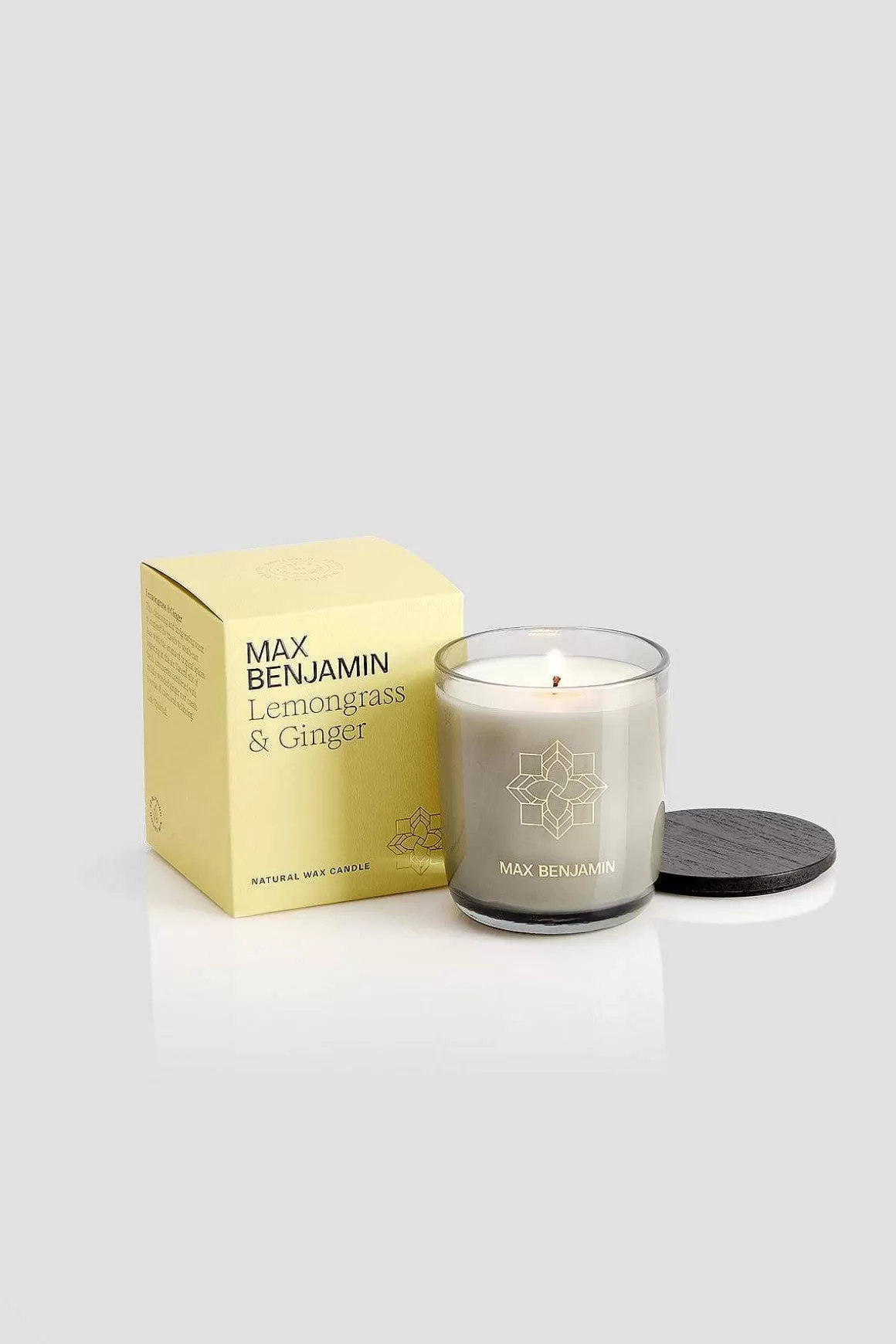 Max Benjamin Lemongrass Natural Wax Candle Hot