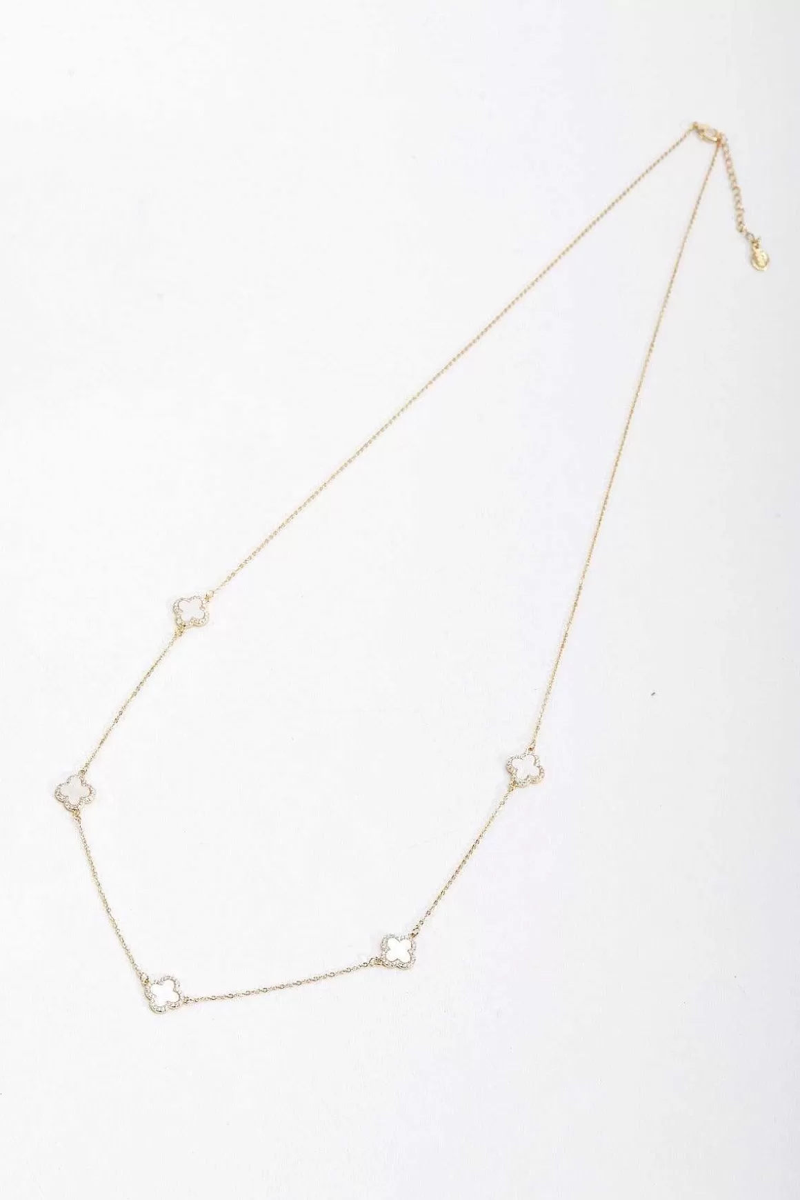 Joularie Long Chain Gold Tone Finish Necklace Clearance