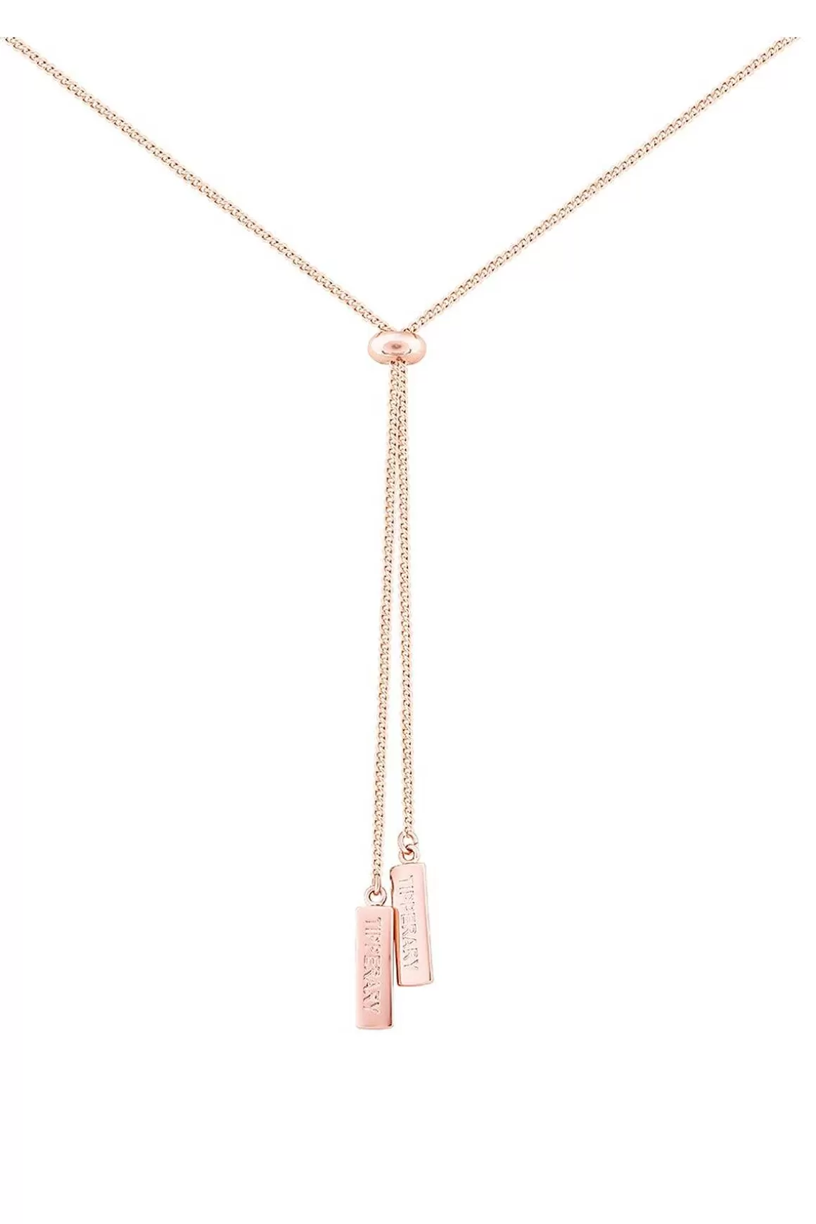 Tipperary Crystal Jewellery Long Feather Pendant With Grey Charm Store