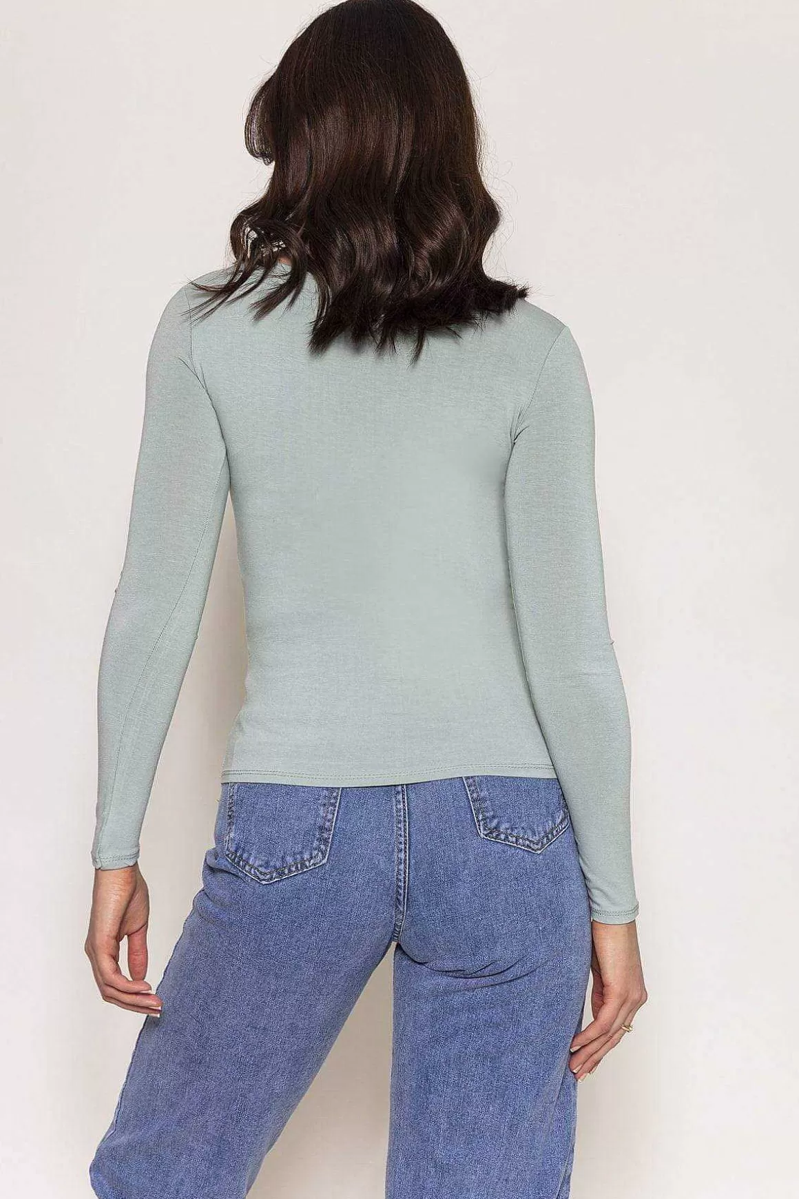 Rowen Avenue Long Sleeve Top In Mint Store