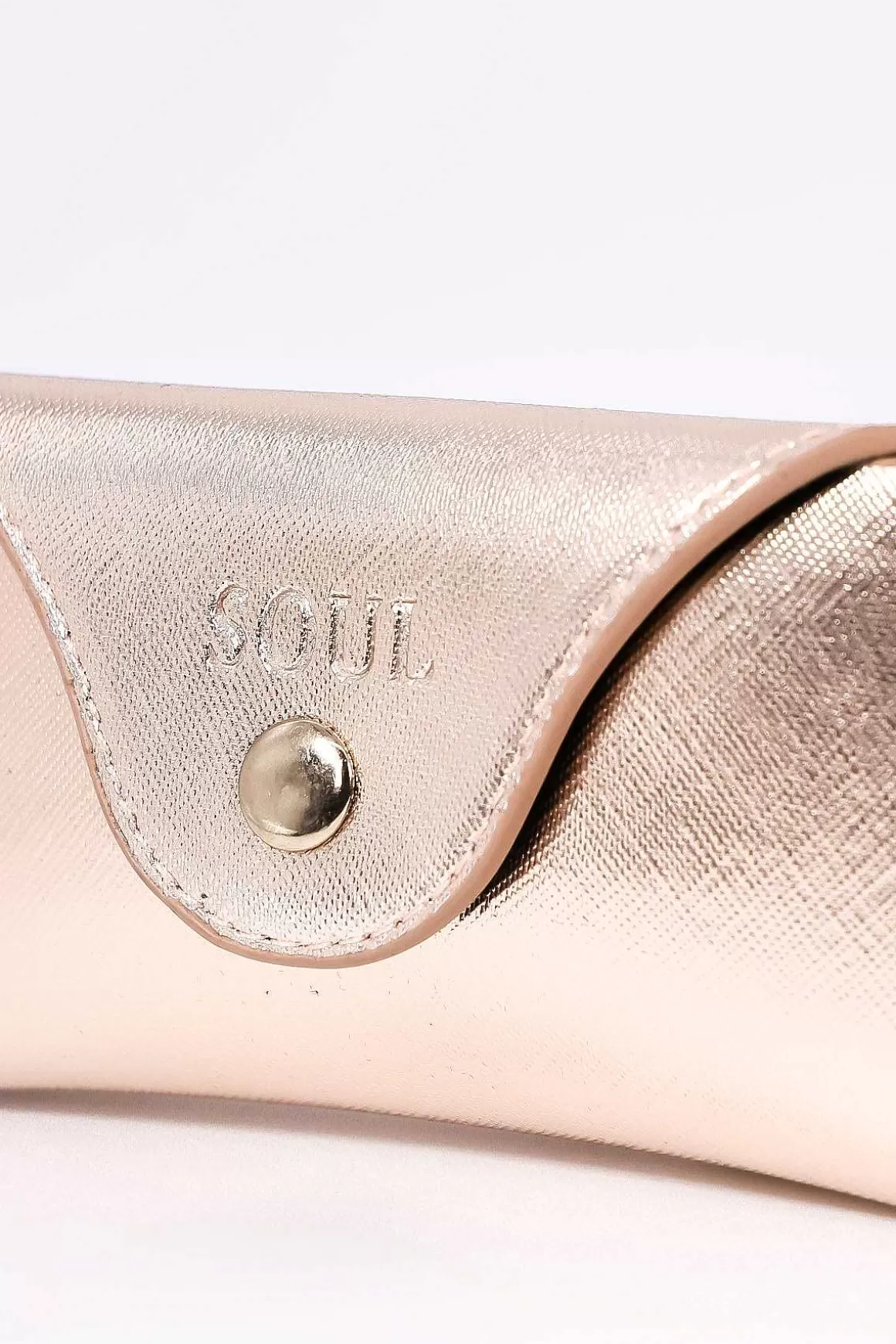 SOUL Accessories Metallic Sunglass Case Sale