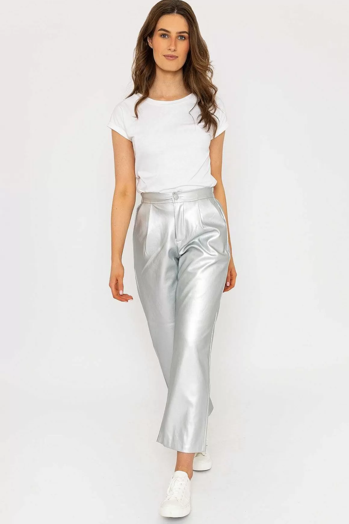 Oraije Metallic Trousers Store