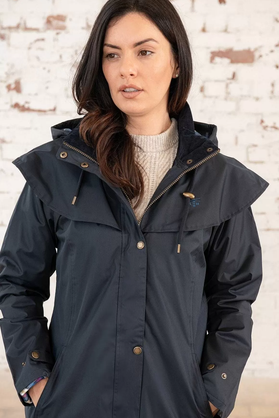 Lighthouse Outrider Waterproof Raincoat In Navy Sale