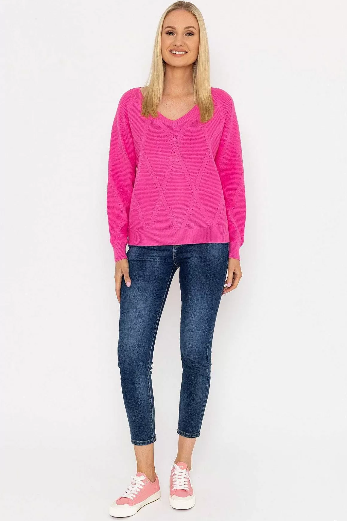 J'aime la Vie Pearl Back Knit In Pink Online