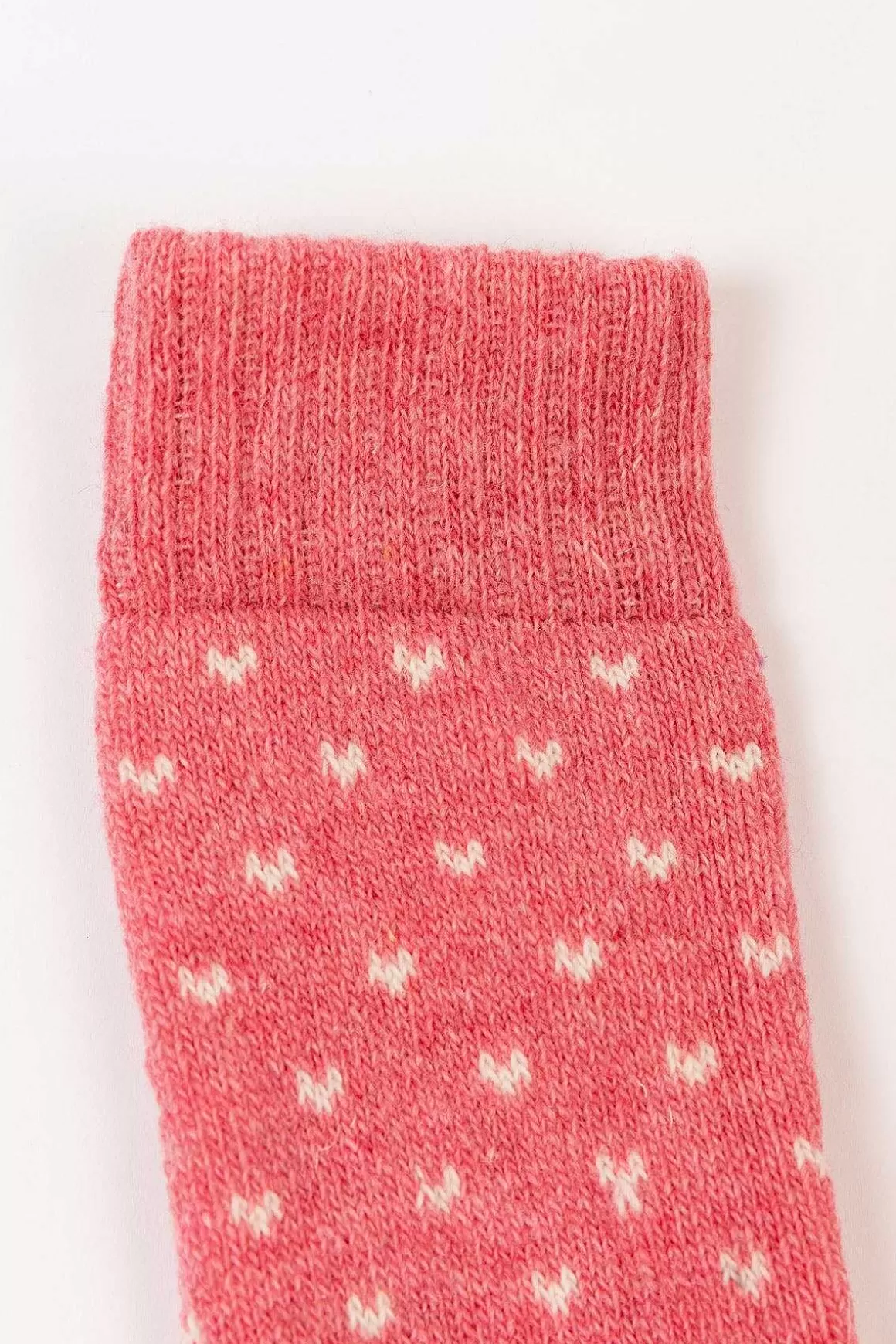 Cherish Accessories Pink Fairisle Cosy Socks In Box Shop