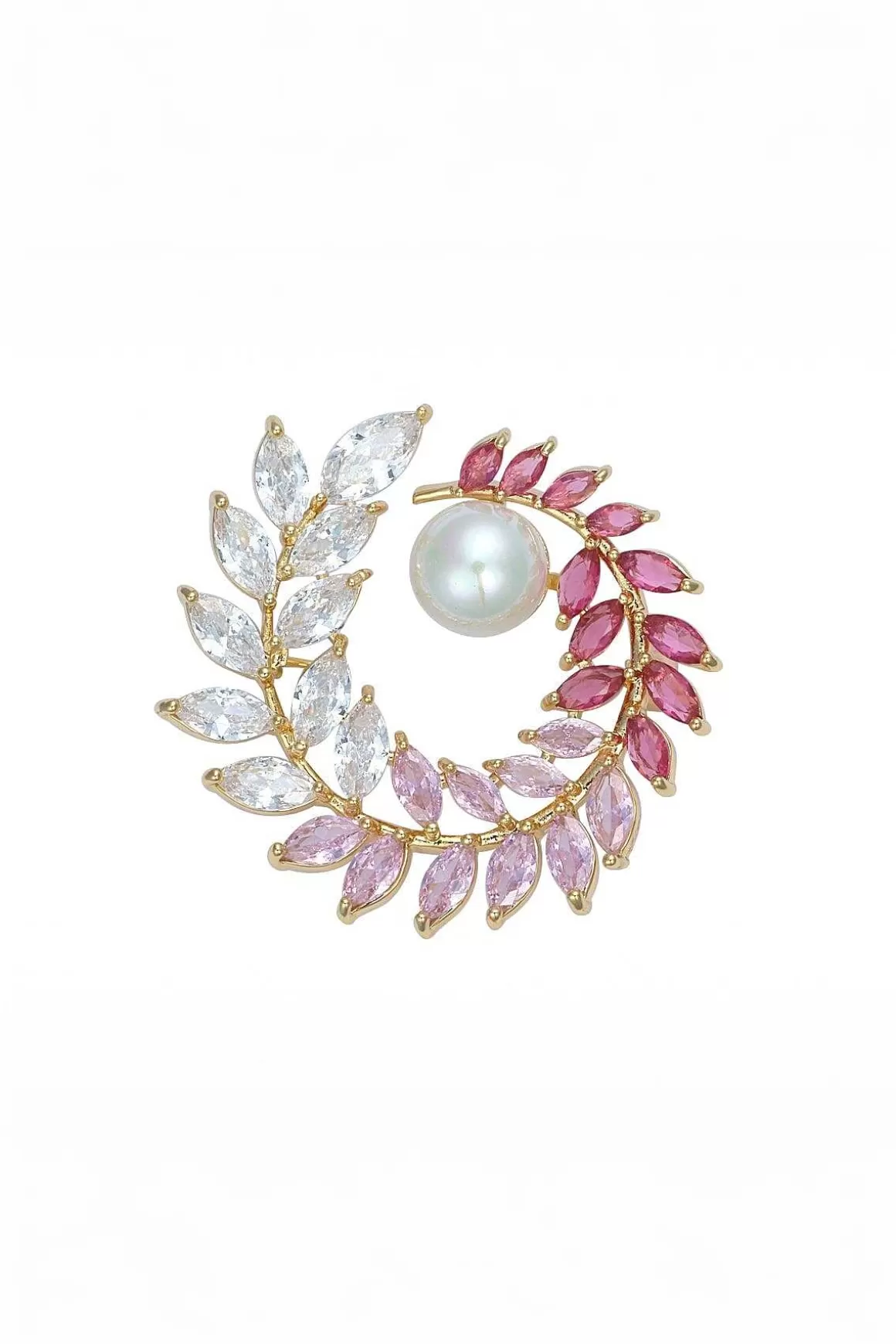 Knight & Day Pink Pearl Brooch Store