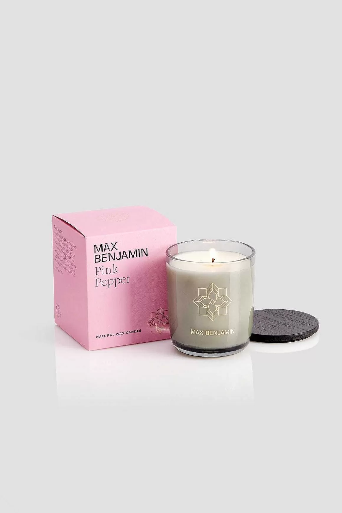 Max Benjamin Pink Pepper Natural Wax Candle Clearance