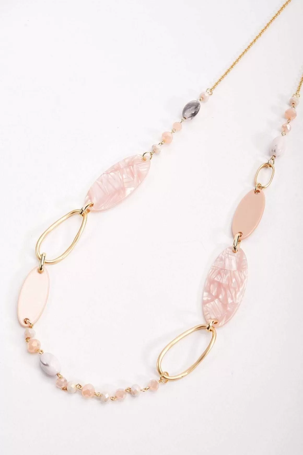 Soul Jewellery Pink Tortoise Link Necklace Shop