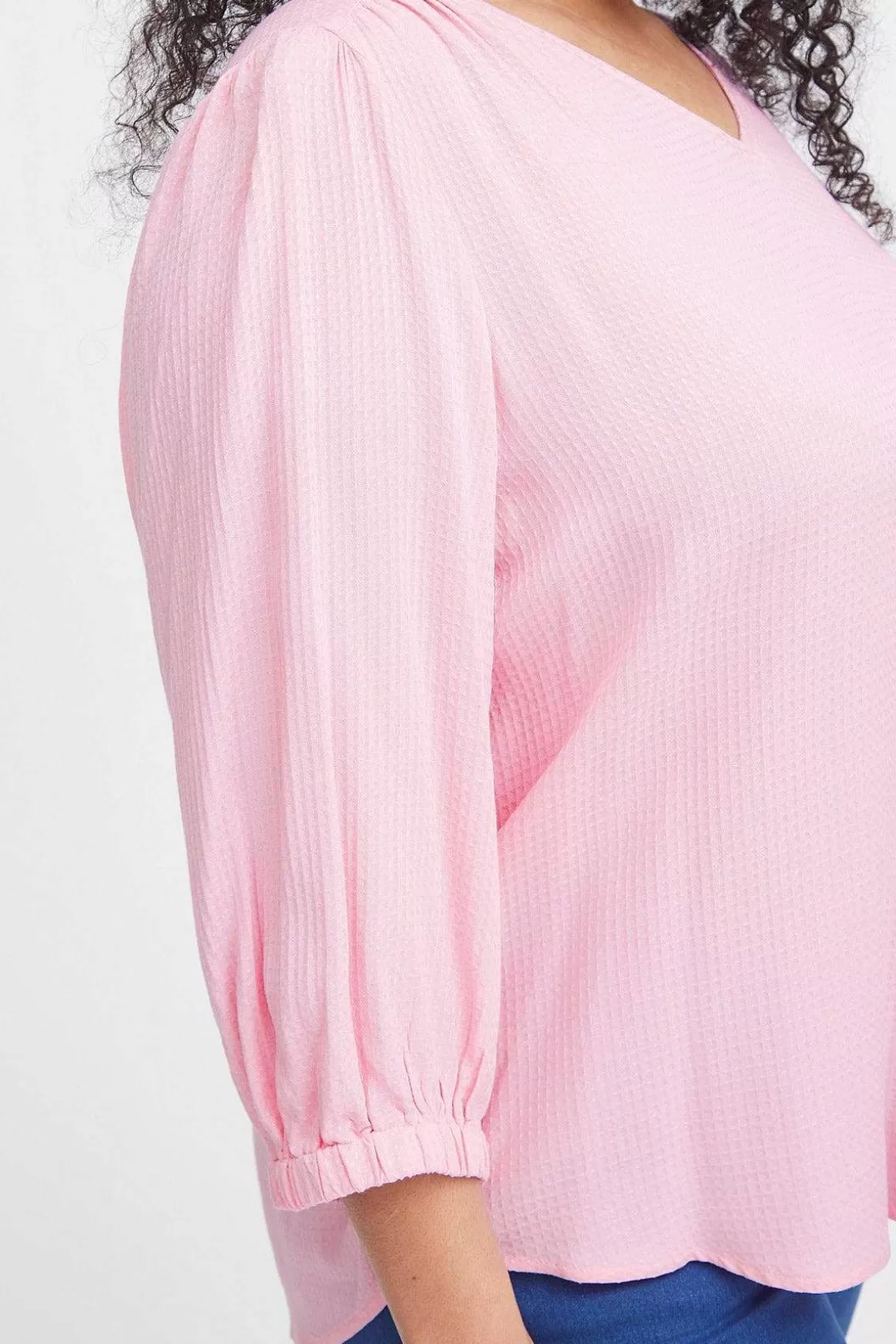 Simple Wish Pink Viscose Top Store