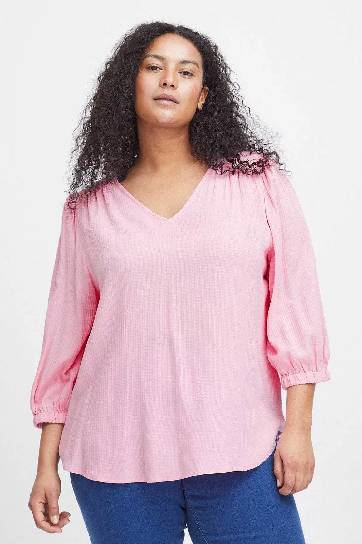 Simple Wish Pink Viscose Top Store