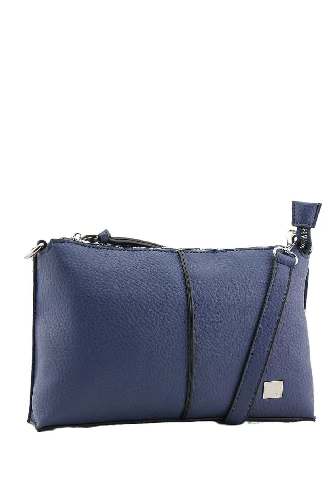 Dice Pipa Crossbody Bag In Navy Sale