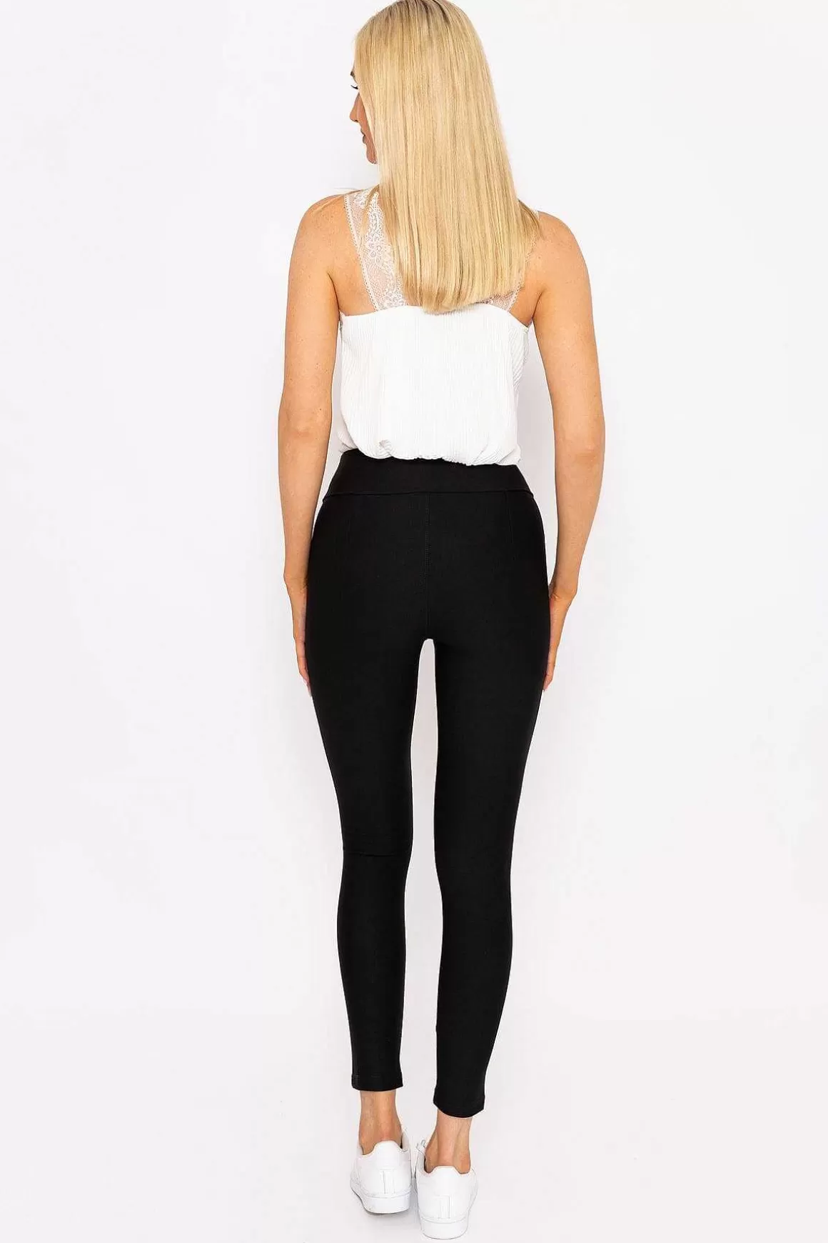 J'aime la Vie Ponte Leggings In Black Cheap