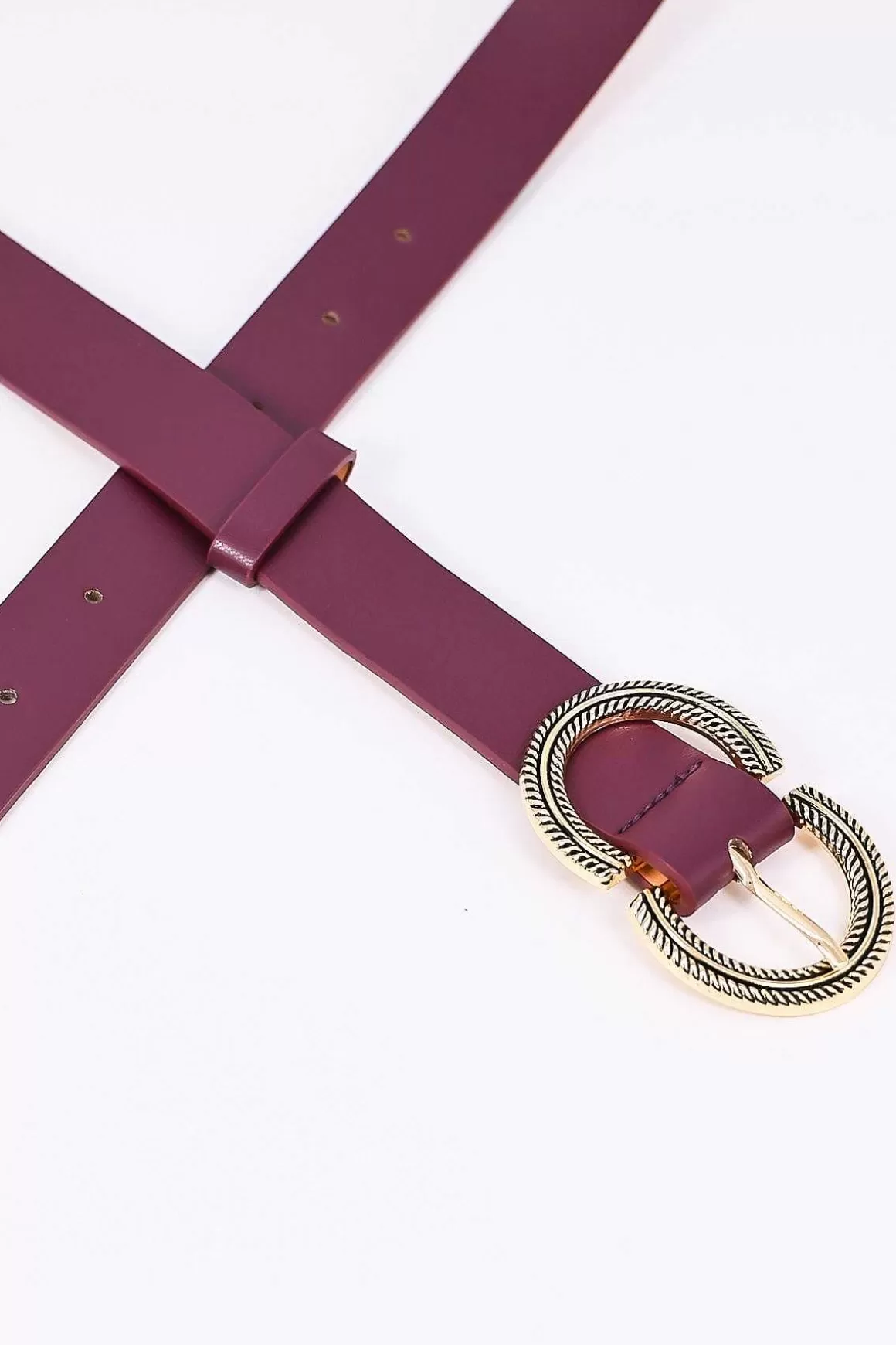 SOUL Accessories Purple Half Circle Belt In M/L Sale