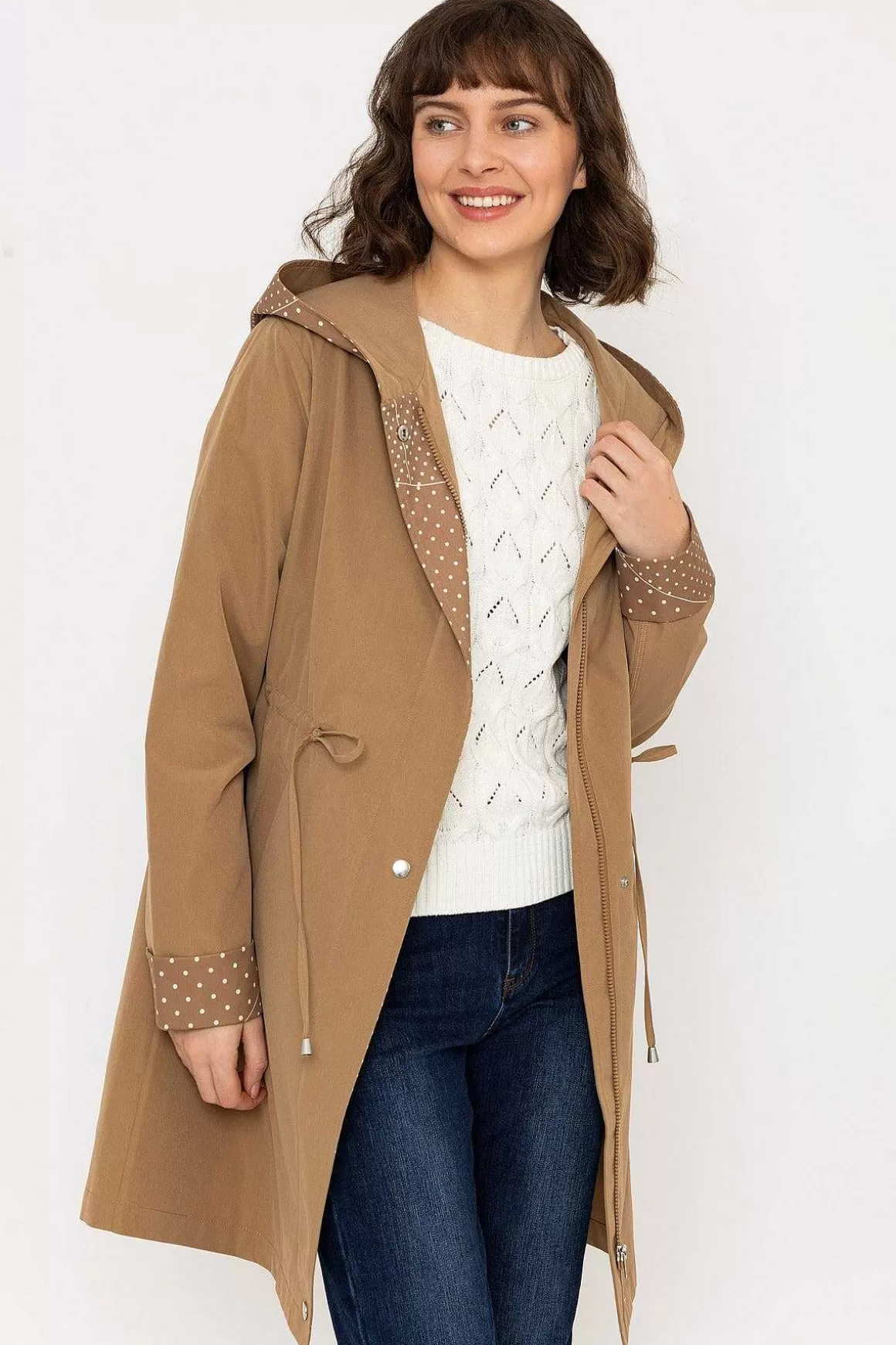 Rowen Avenue Rain Mac In Brown Store