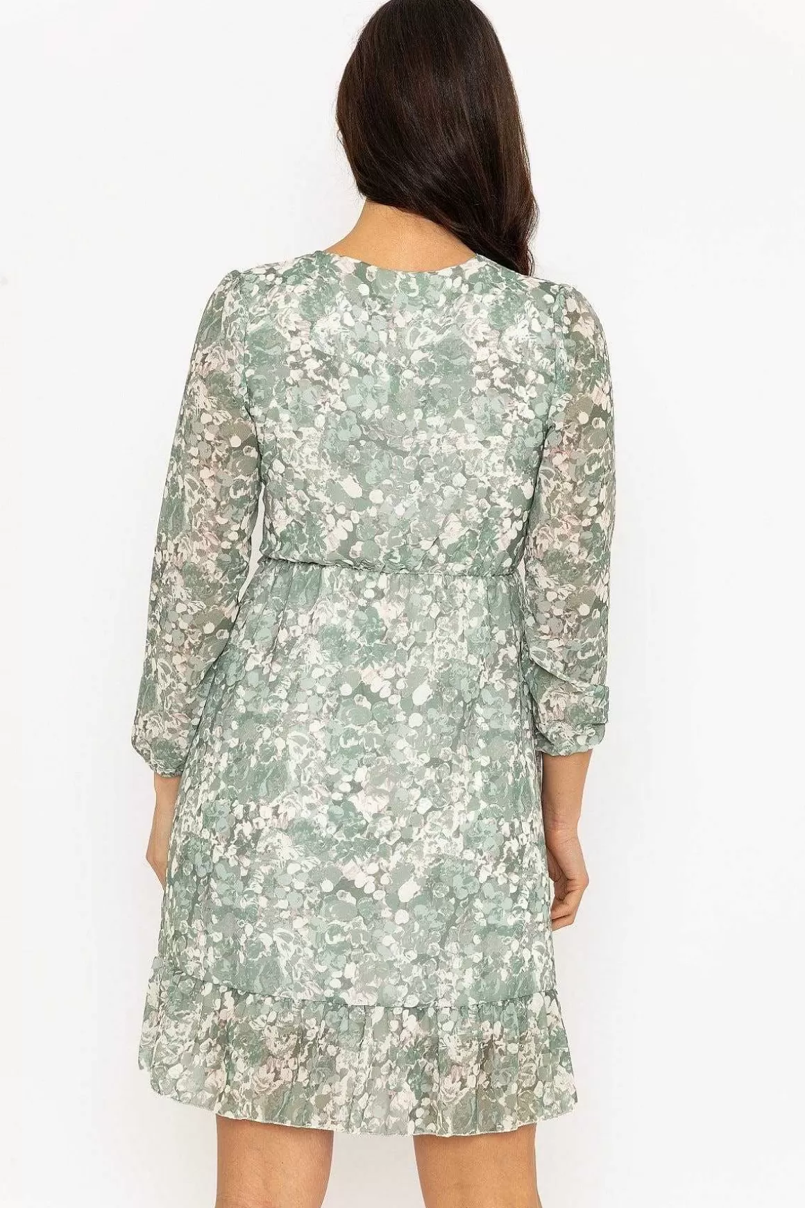 Pala D'oro Rosie Dress In Khaki Flash Sale