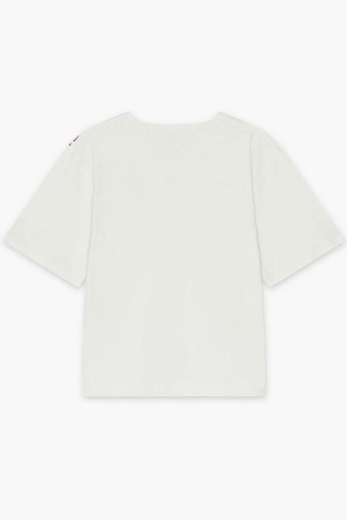 Cks Fashion Saira T-Shirt In White Cheap