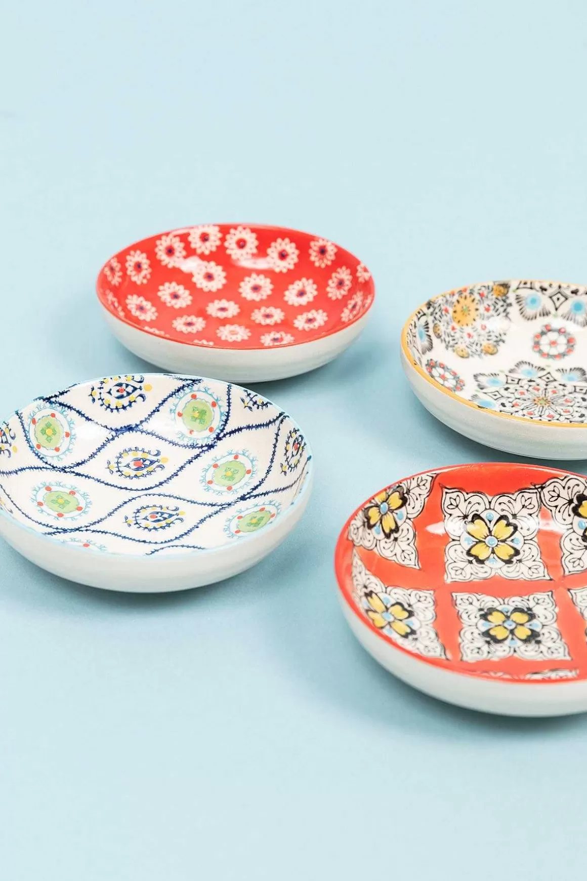 Eclectic Set Of 4 Dip Dishes Online