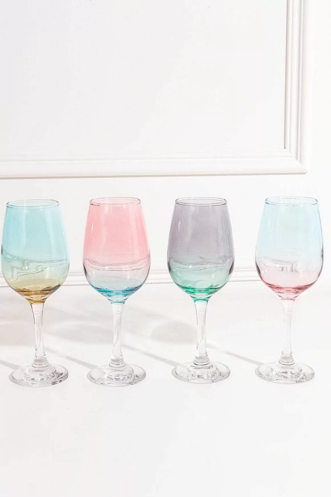 Newgrange Living Set Of 4 Lustre Wine Glasses Flash Sale