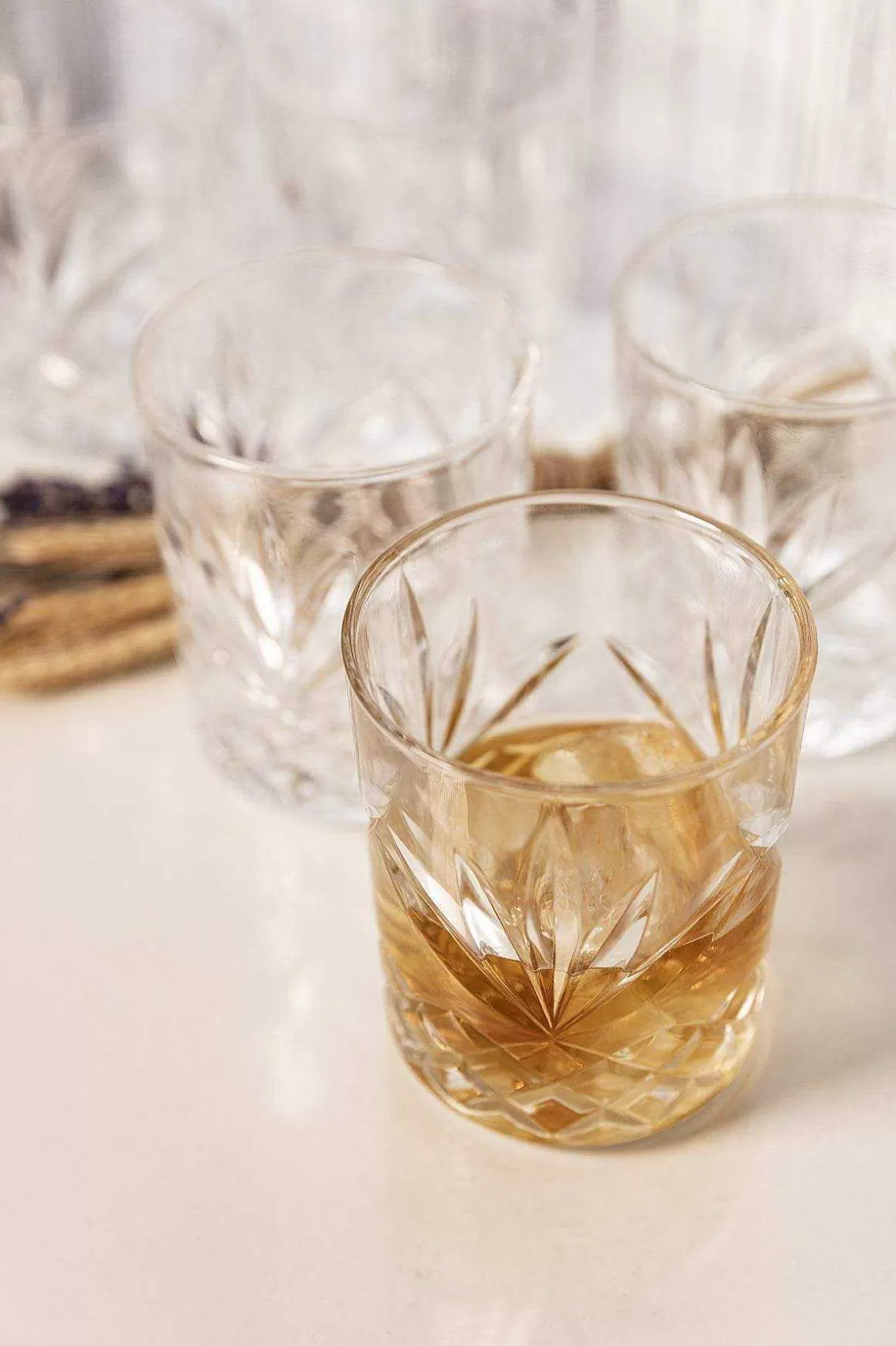 Newgrange Living Set Of 6 Adare Whiskey Glasses Sale